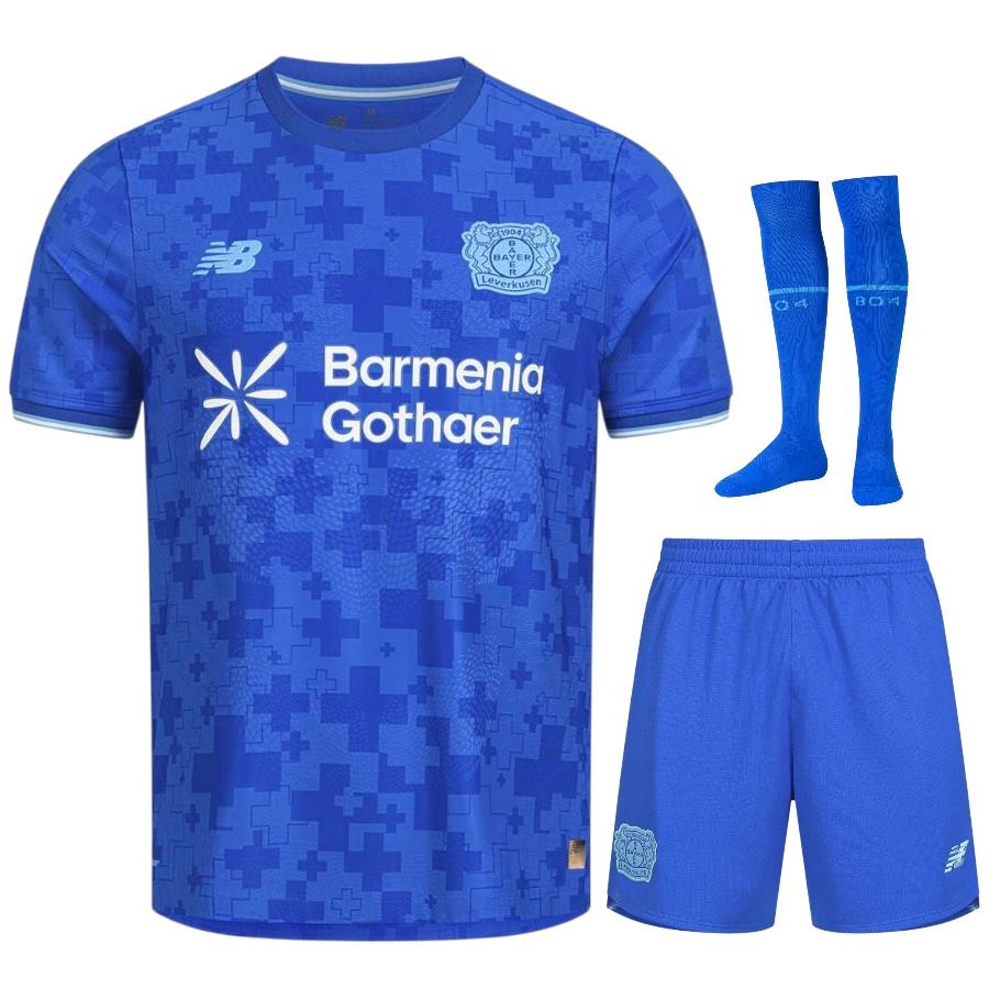 レバークーゼン サード キッズ キット ジャージ 2025-2026