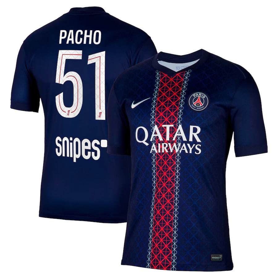 PSG ホーム ジャージ 2025 2026 パチョ