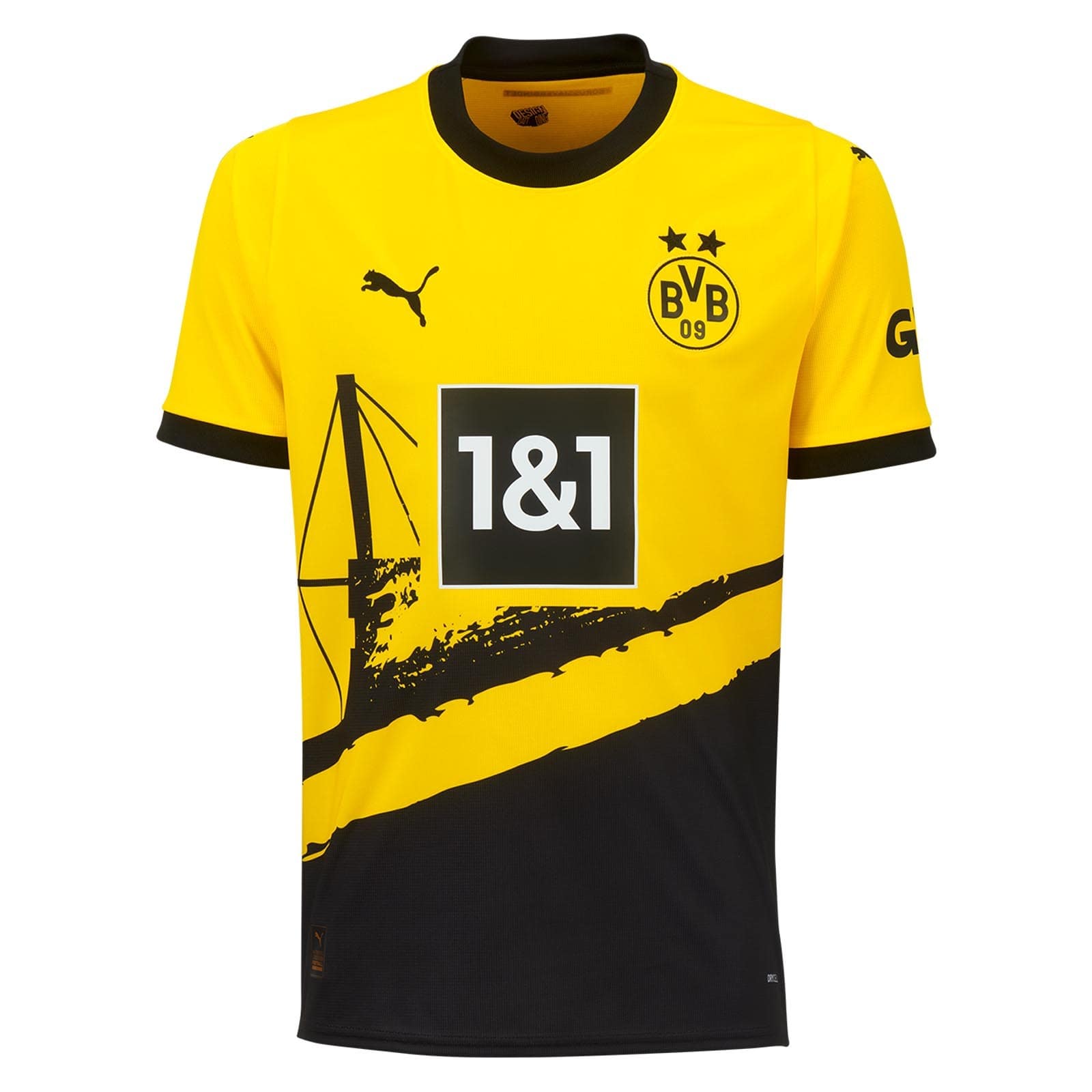 BVB ドルトムント チルドレンズ ホーム ジャージ 2023 2024