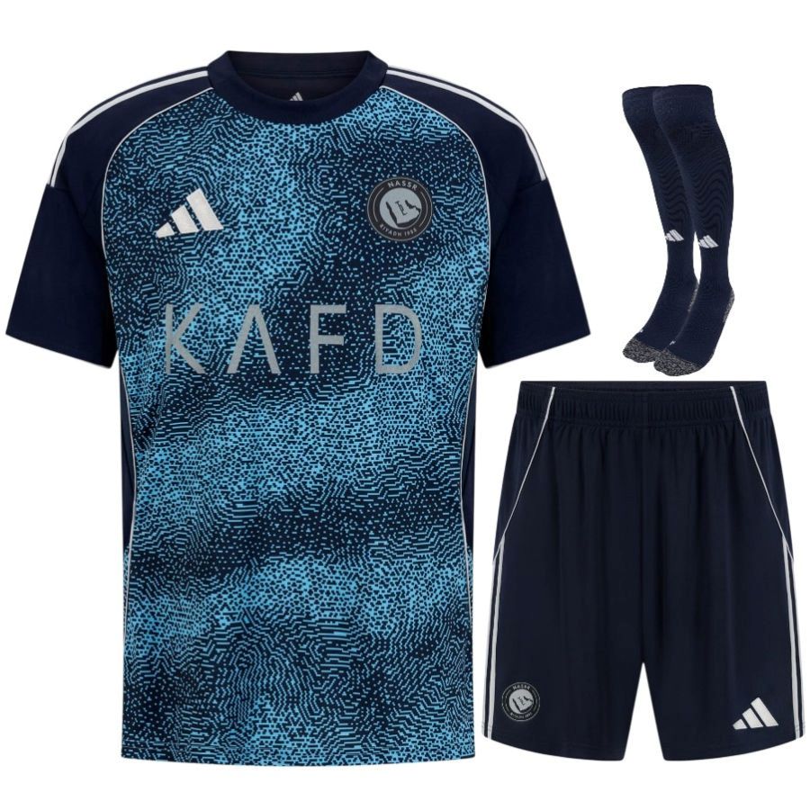 アル・ナスル アウェイ キッズ キット ジャージ 2025-2026