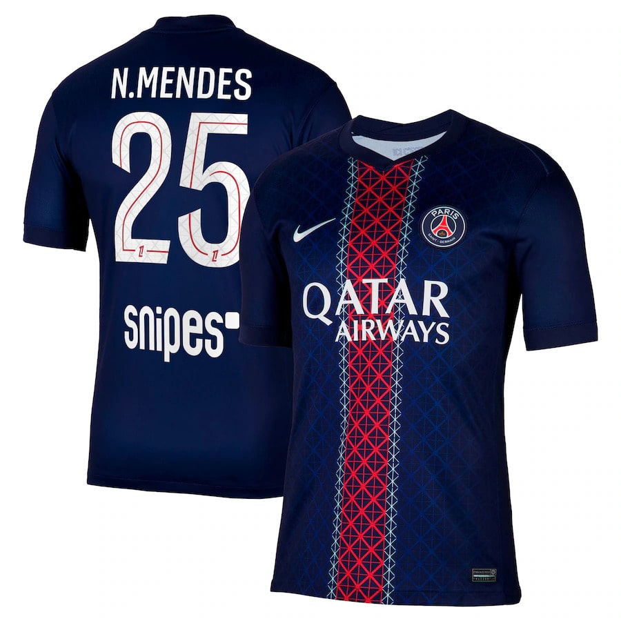 PSG ホーム ジャージ 2025 2026 メンデス