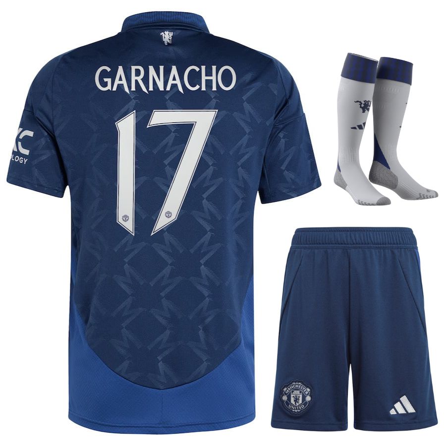 マンチェスター ユナイテッド アウェイ チャイルド キット ジャージ 2024 2025 ガルナチョ