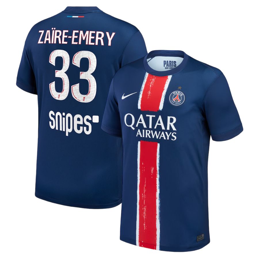 PSG ホーム ジャージ 2024 2025 ザイール エメリ 1 スター