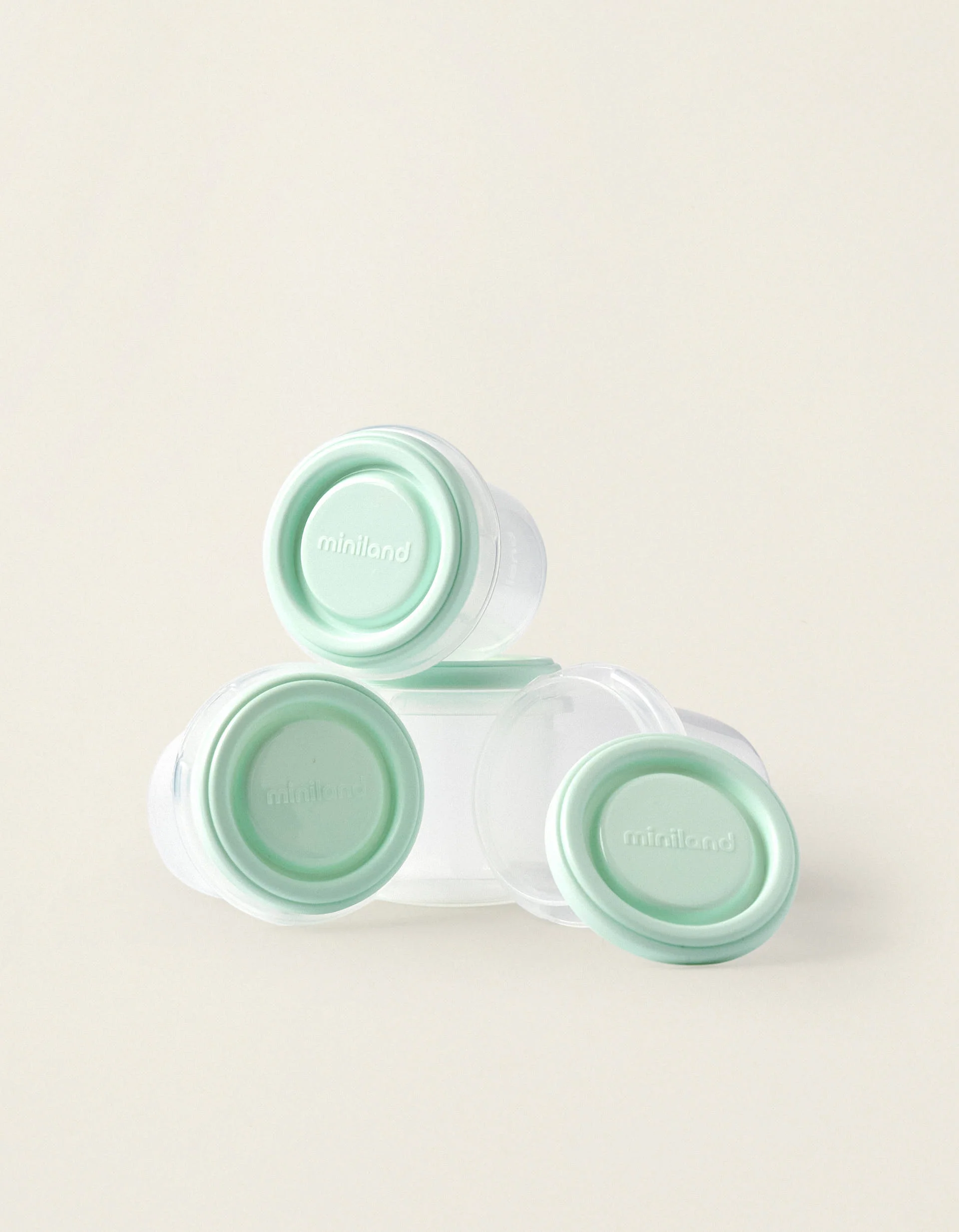 Pack of 4 Containers Dolce 200Ml Miniland Mint