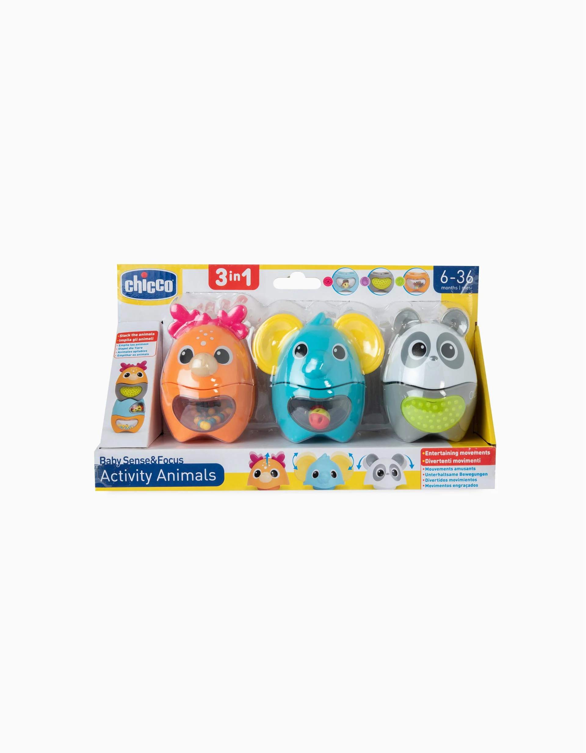 Chicco Stackable Animal Multi-Activity Toy 6M+
