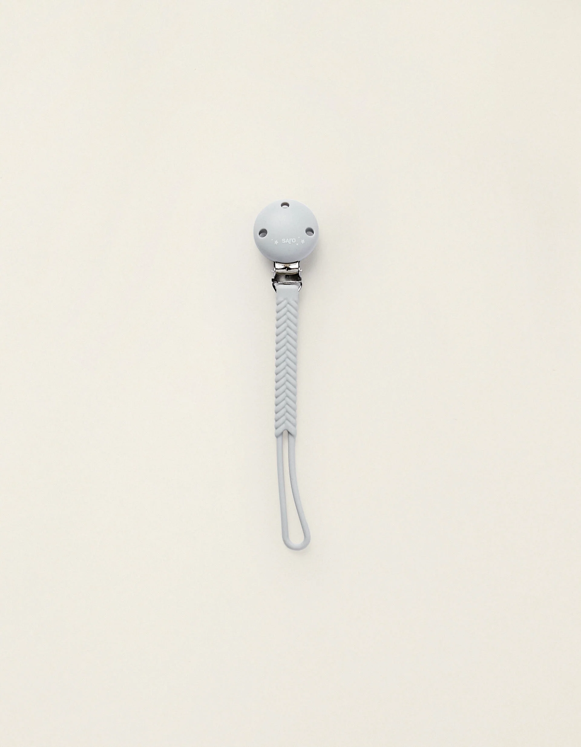 Dummy Holder Silicone Grey Saro
