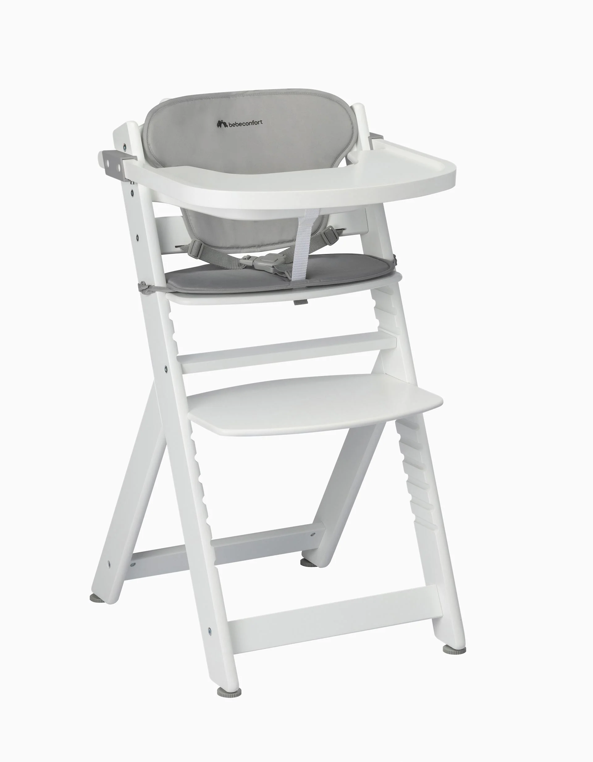 Bebe Confort Timba High Chair With Cushion, White