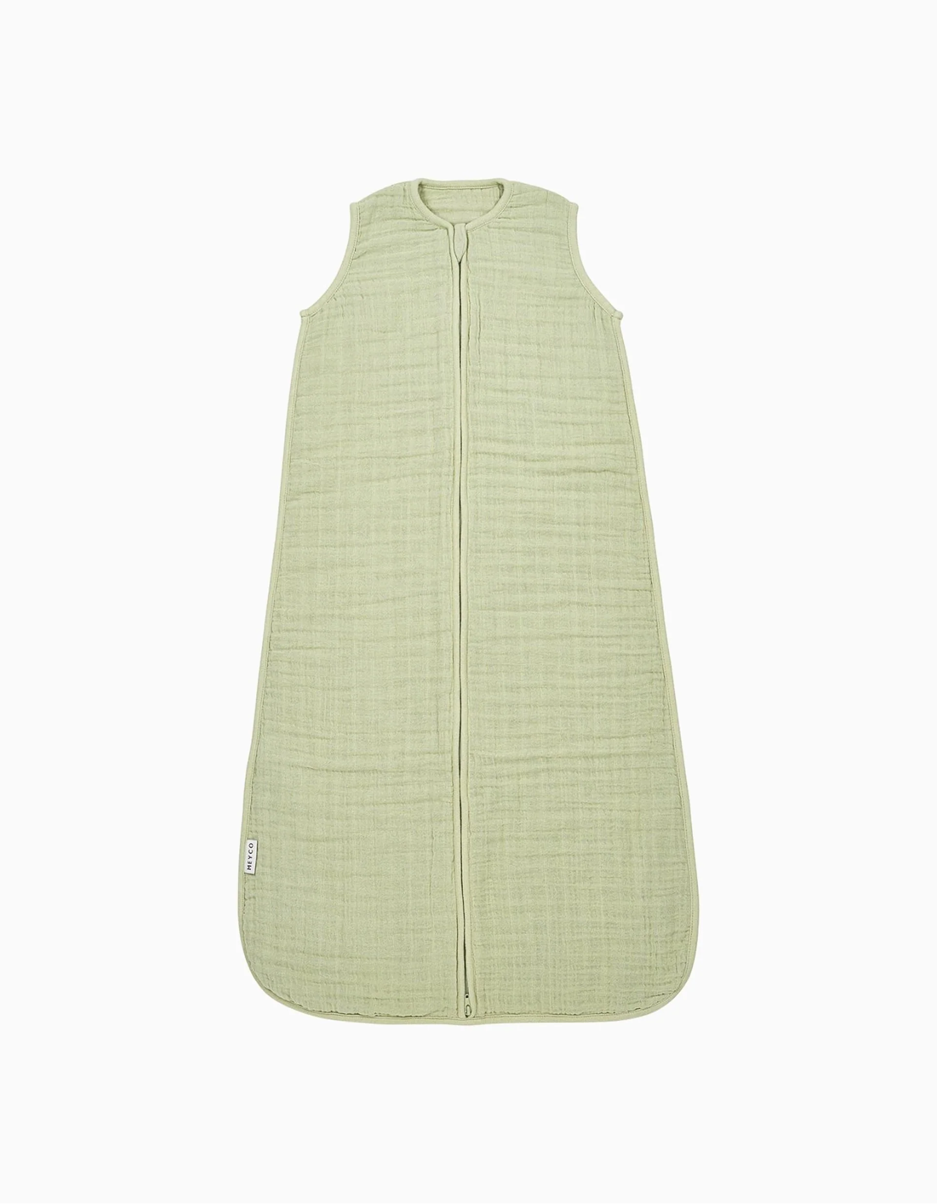 Meyco Sleeveless Sleeping Bag TOG 0.5 90 cm, Soft Olive