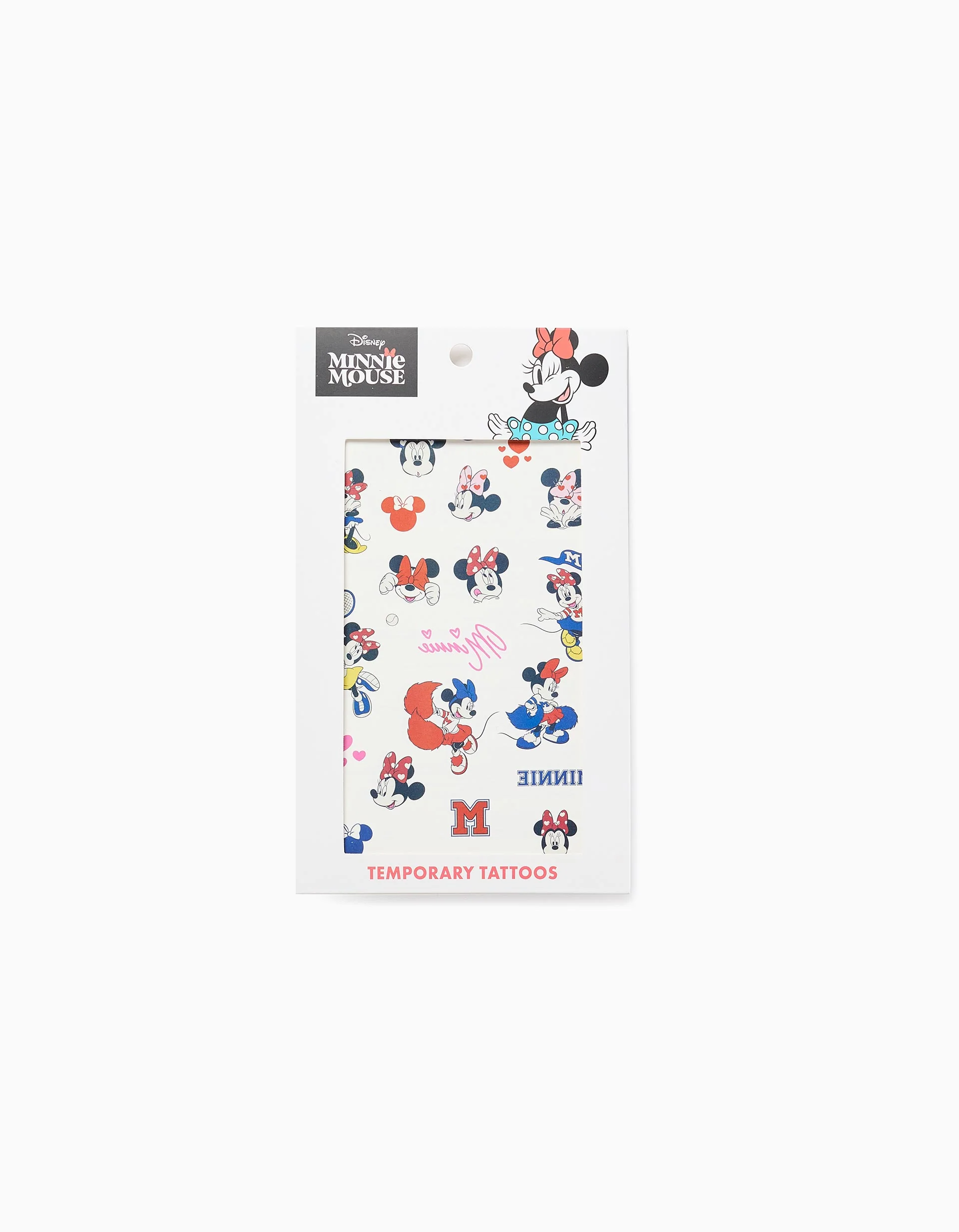 Temporary Tattoos with Minnie Mouse for Babies and Girls