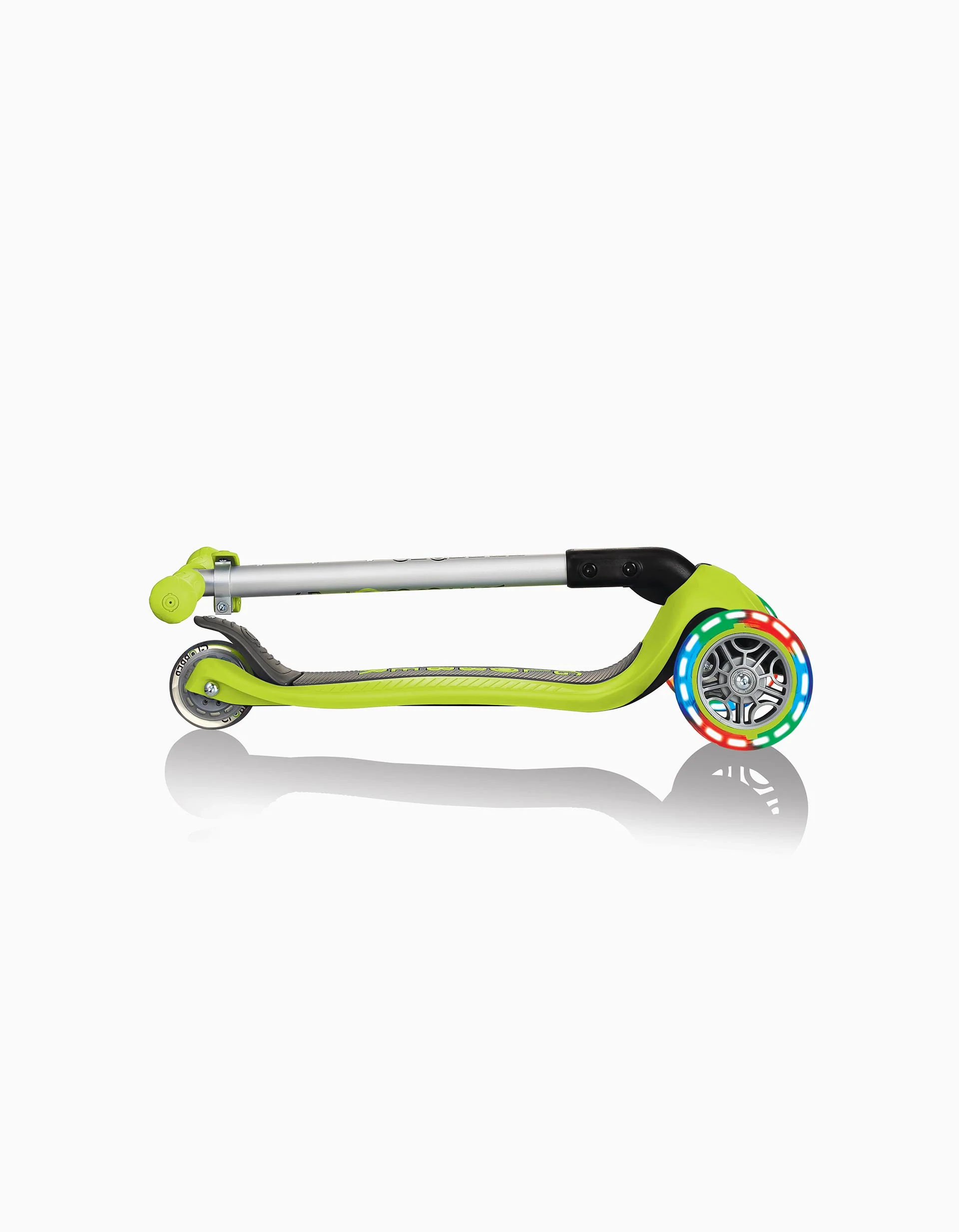 Primo Foldable Globber 3A+ Scooter, Lime