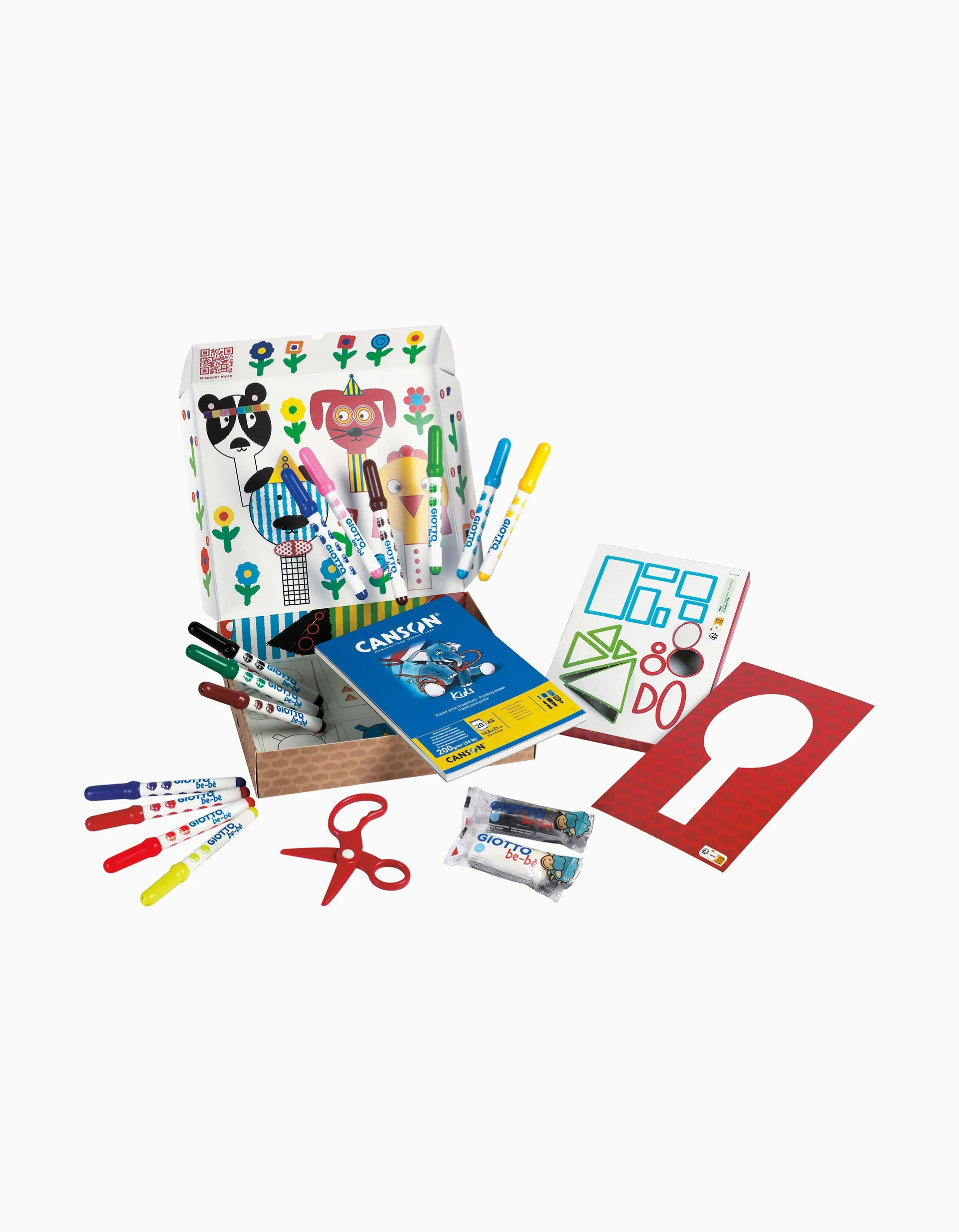 Creative Set My Little Friends 20 Pcs Giotto Be-Bè 3A+