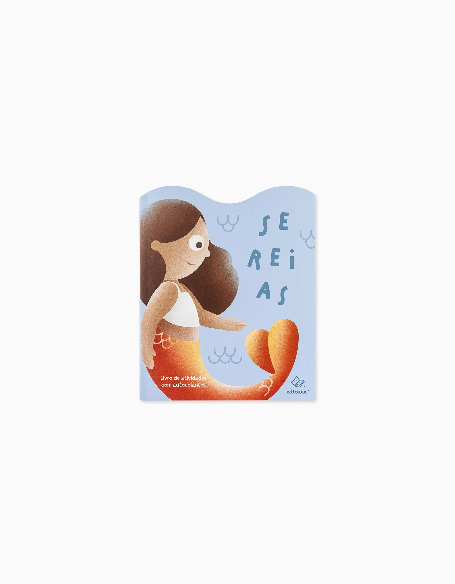 Mermaid Sticker Activity Book Edicare 6Y+