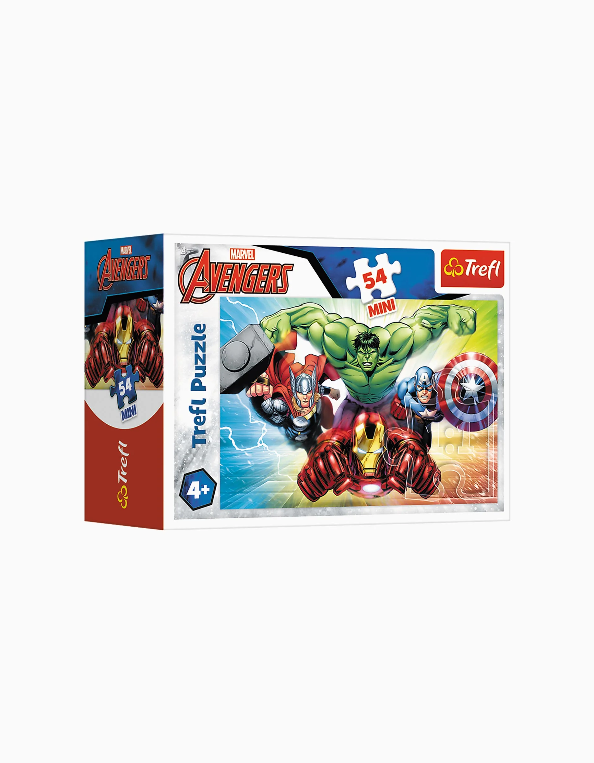 Puzzle Trefl Avengers Marvel Mini 54Pcs 4Y+, Assorted