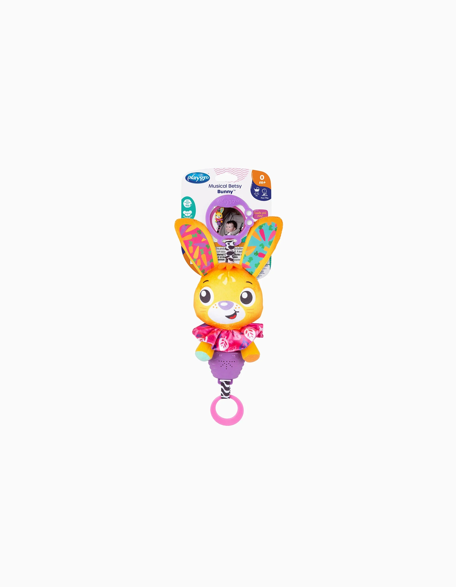 Toy Musical Pullstring Musical Betsy Bunny Playgro 0M+