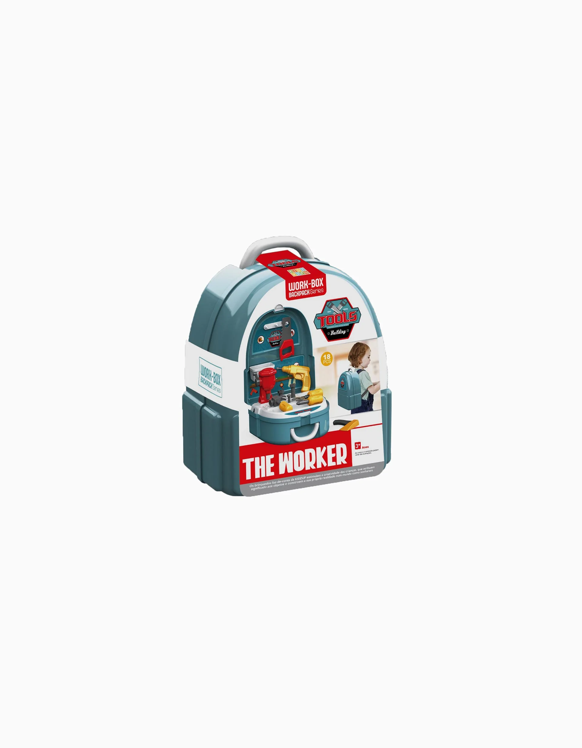 Tools Backpack 18Pcs Kidz Up, 3Y+