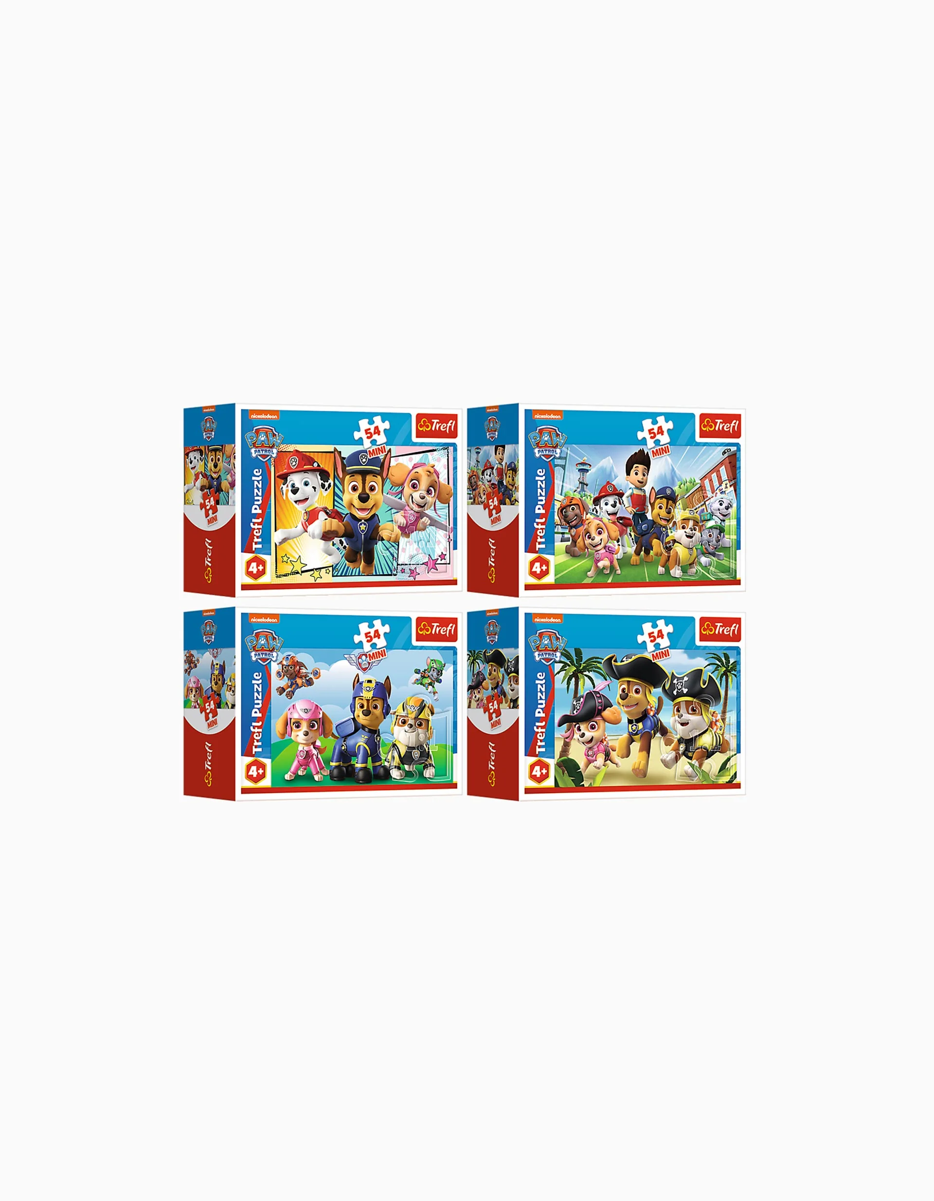 Puzzle Trefl Paw Patrol Mini 54Pcs 4Y+, Assorted