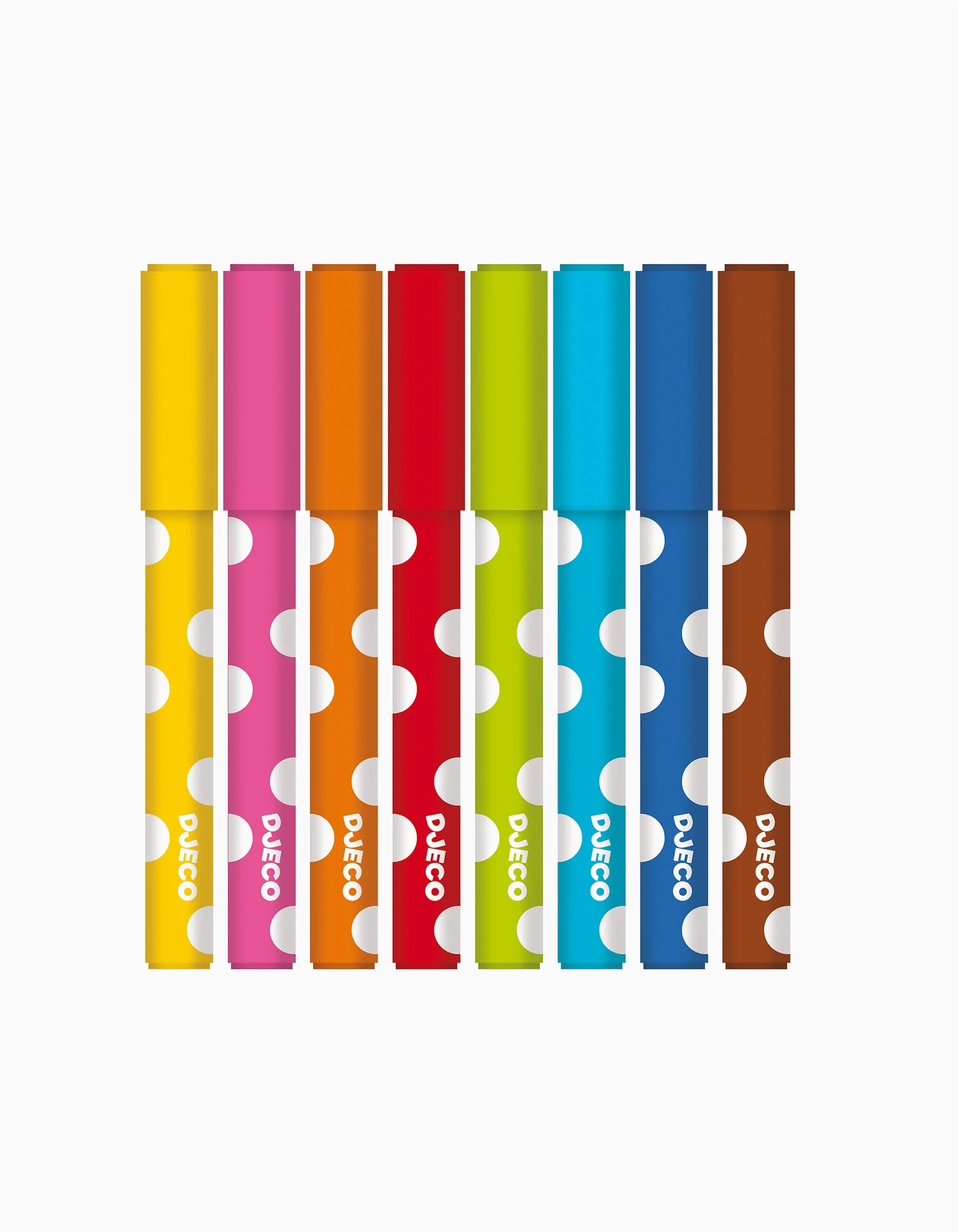 8 Felt-Tips Djeco 18M+