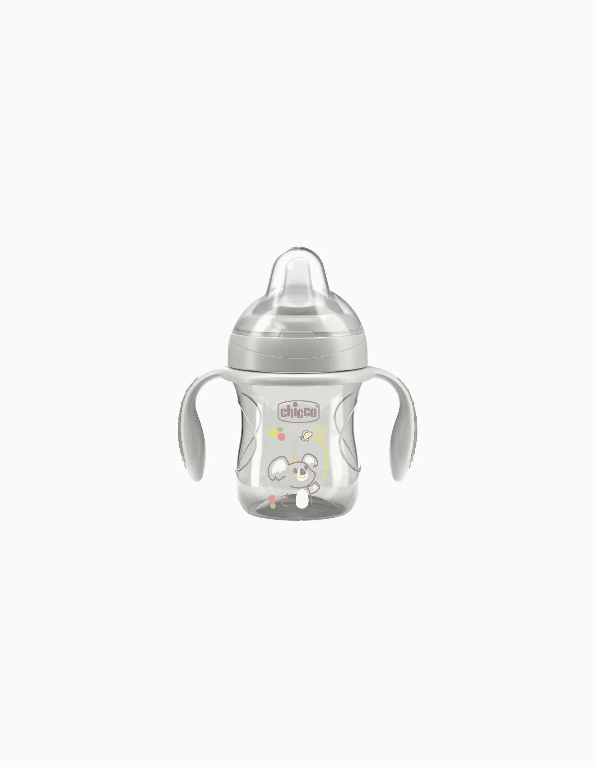 Chicco Learning Cup with Handles 4M+, Grey