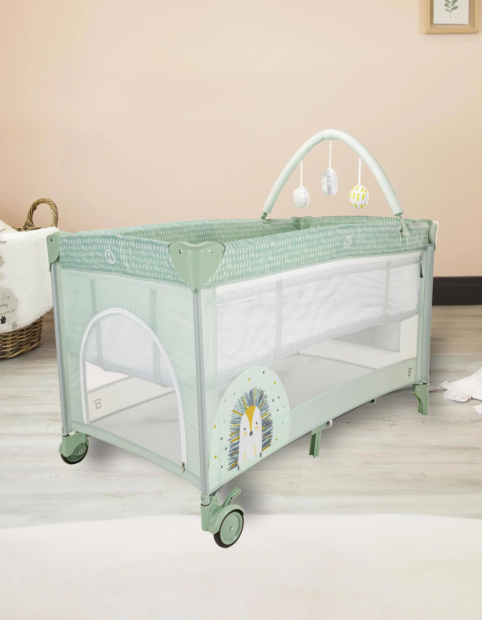 Travel Bed Complet Duo Asalvo, Erizo