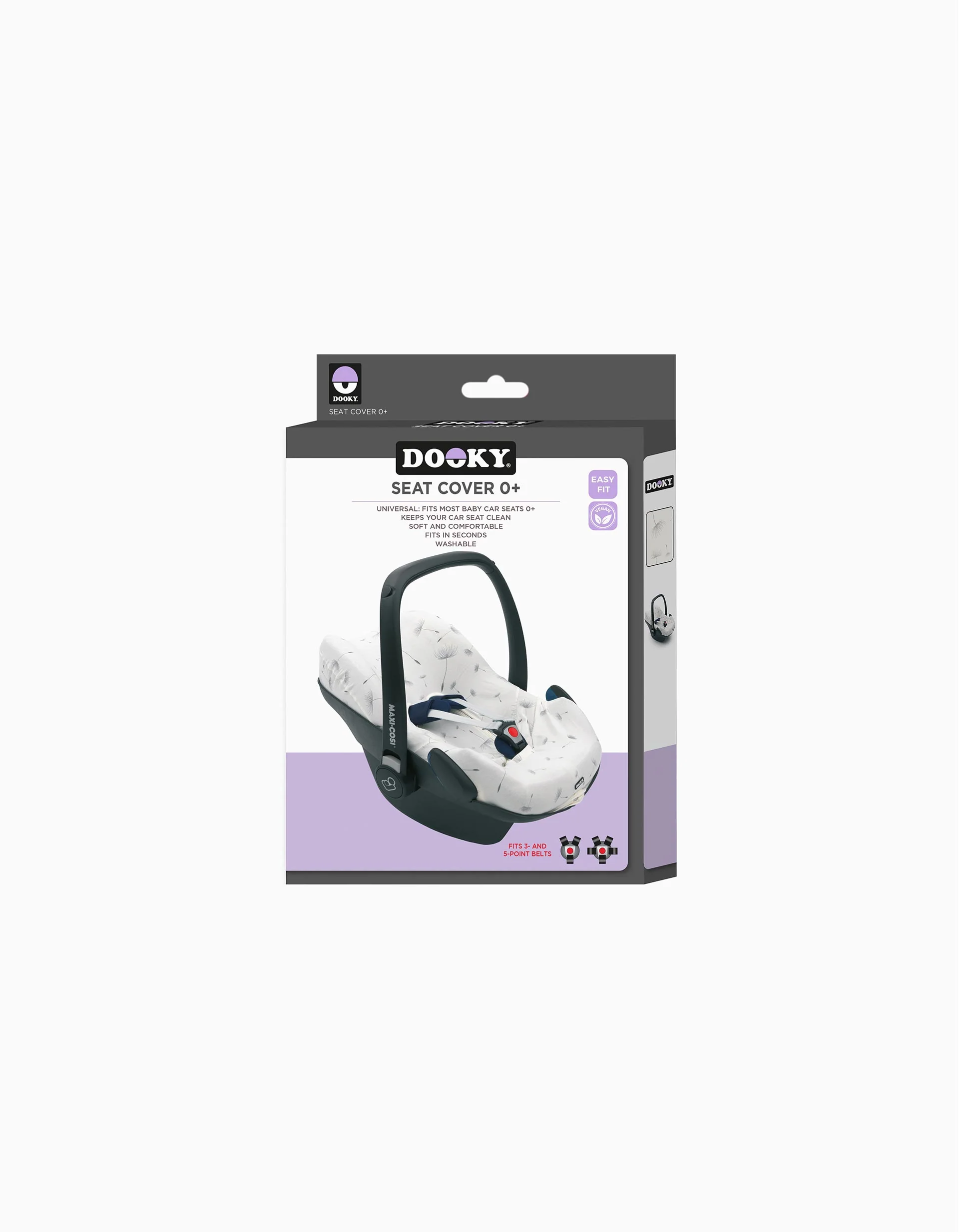 Dooky Seat Cover for Car Seats Group 0+, Dandelion
