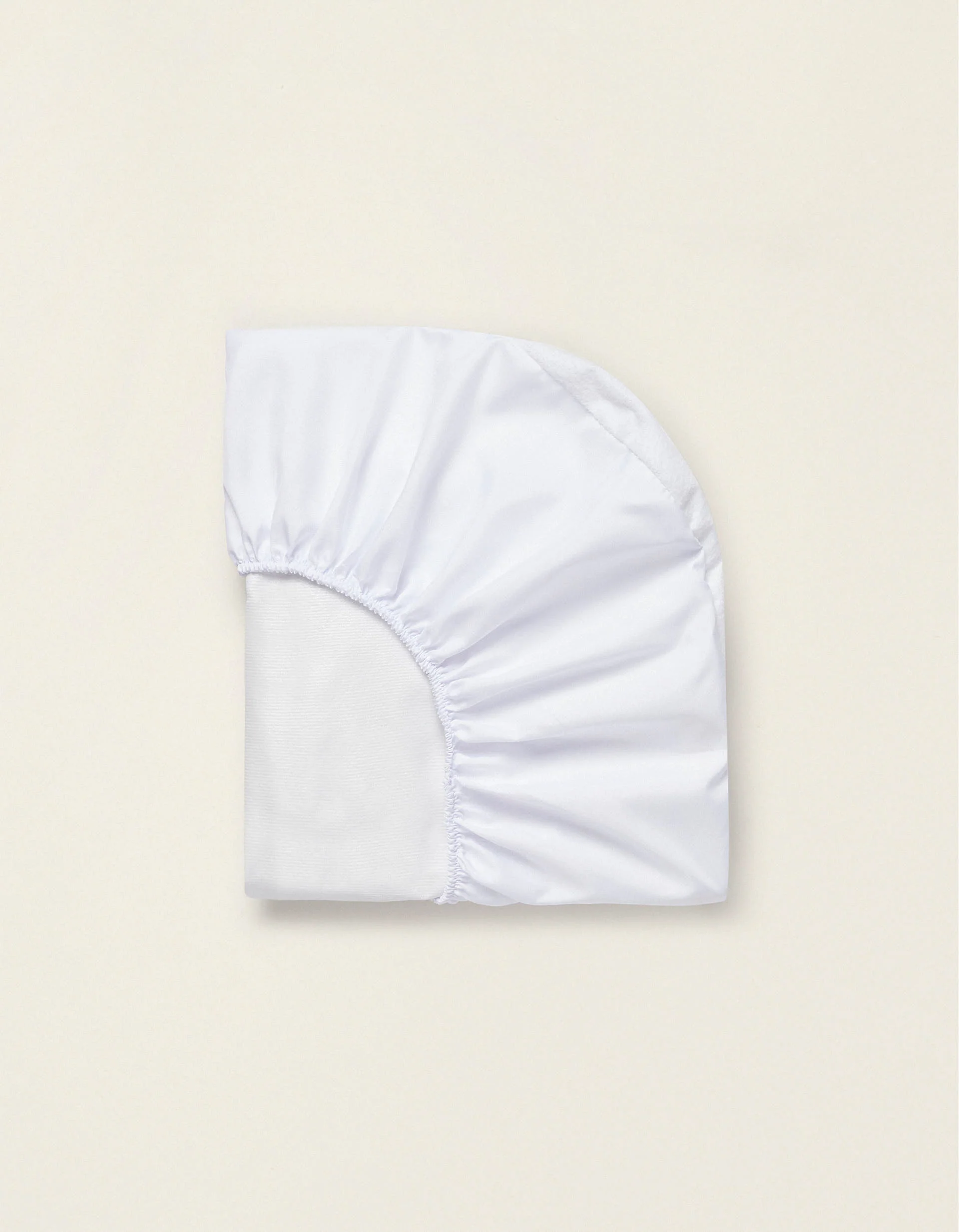 Waterproof Matress Protector for 80x50cm Cots Interbaby, White