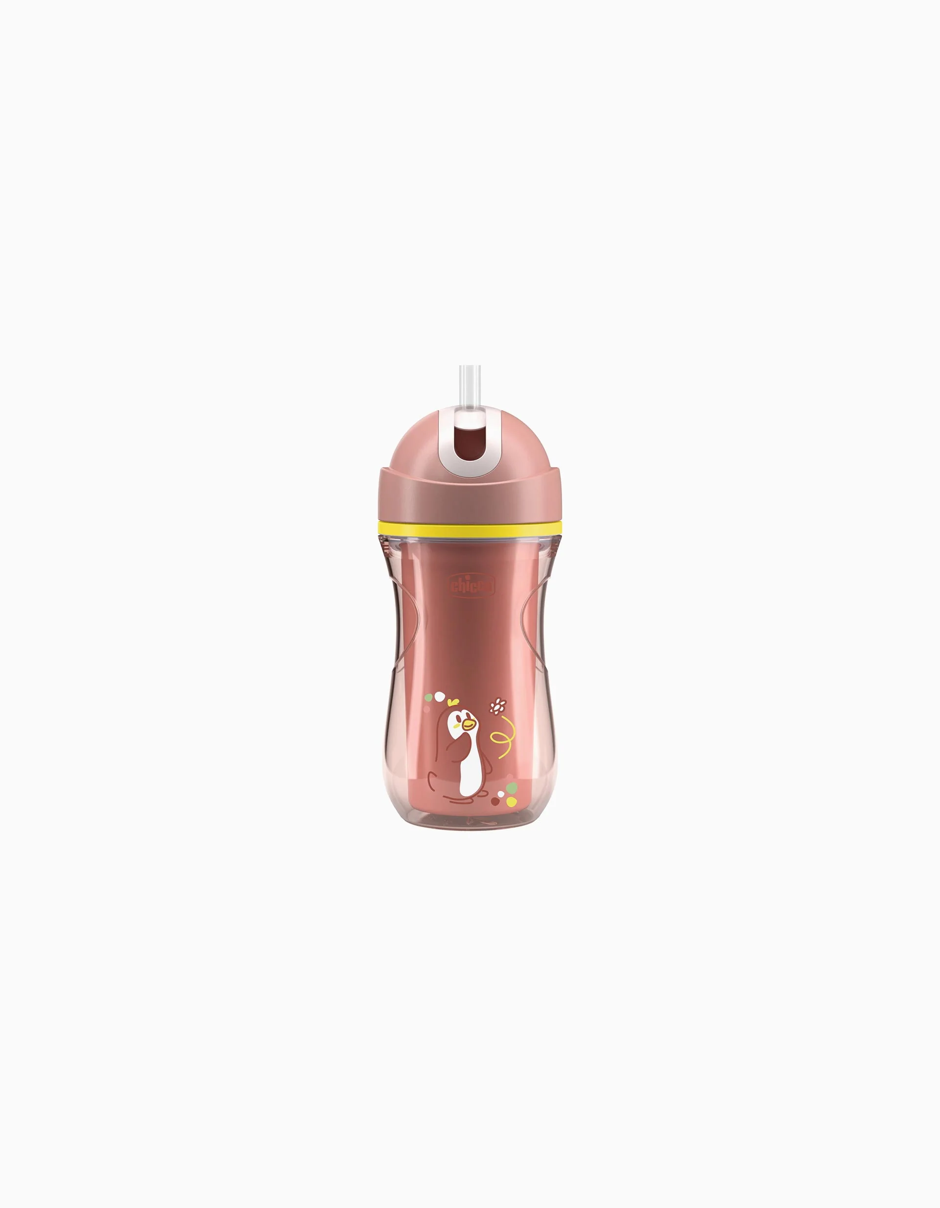 Chicco Insulated Cup with Straw 14M+, Pink