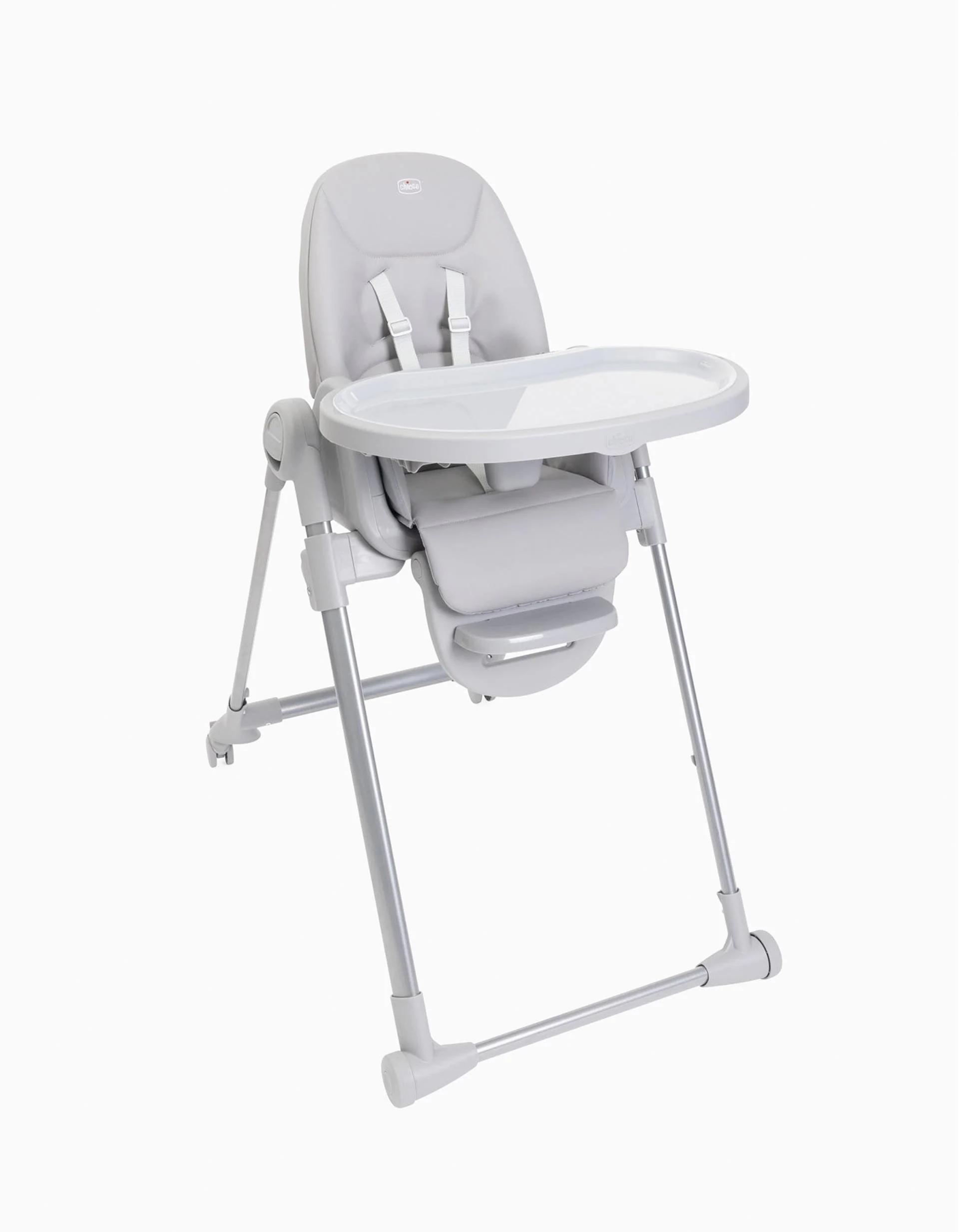 Highchair Chicco Polly Armonia, Steel