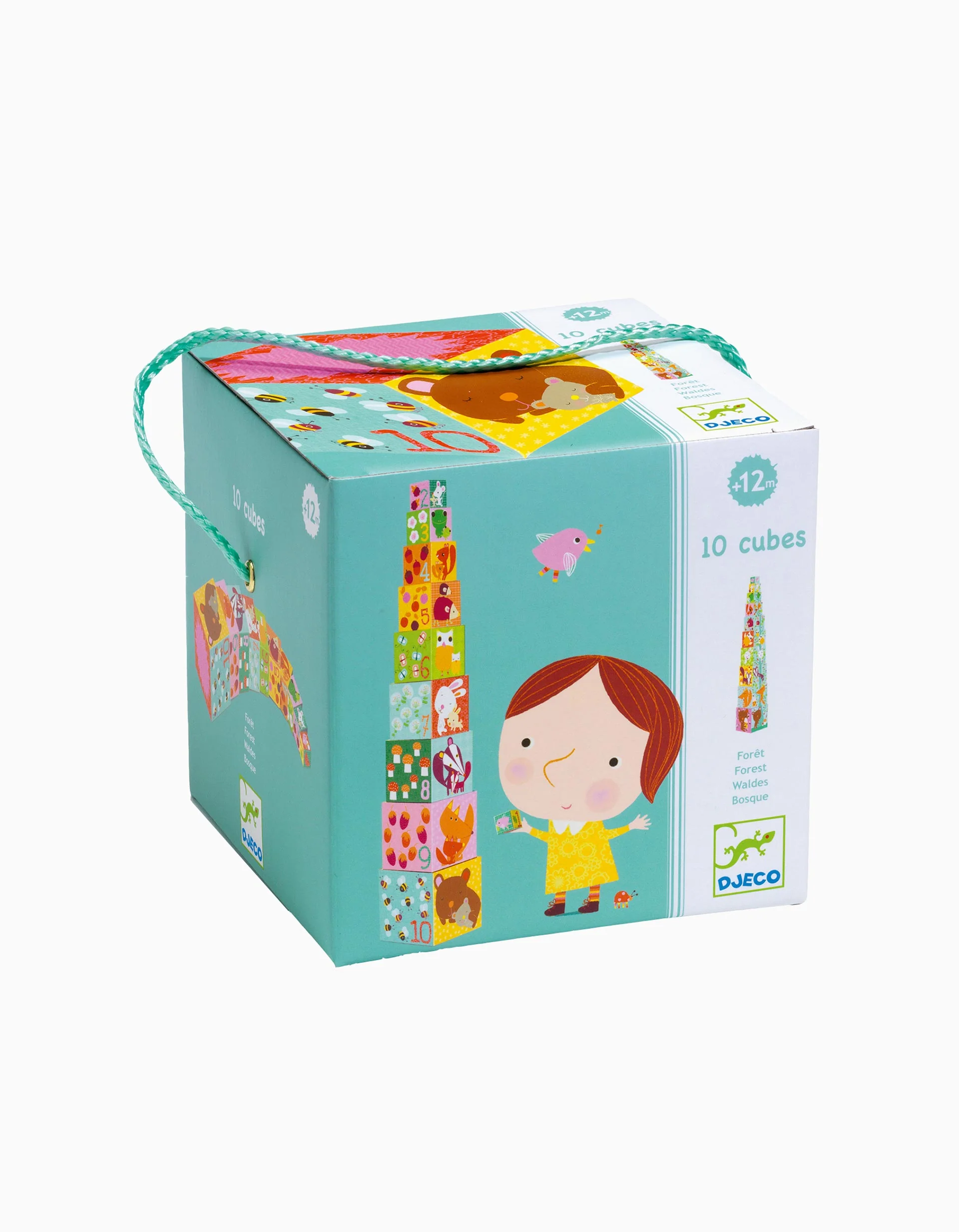 Forest Stacking Cubes By Djeco