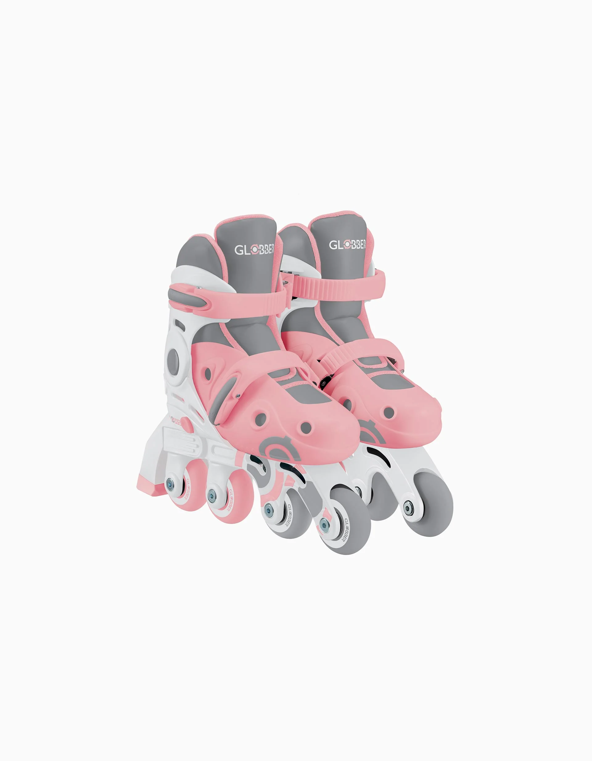Learning Skates Globber 2In1 Xs/S (26-29) 3A+, Pastel Pink