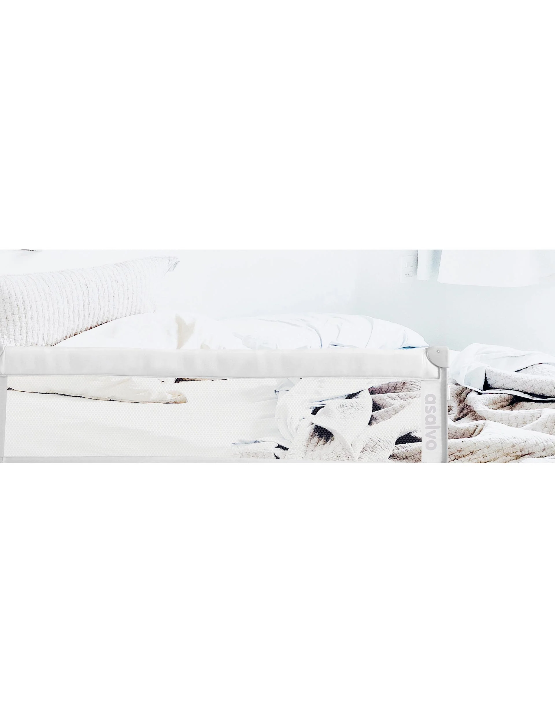 Bed Barrier Asalvo Branco 150 Cm