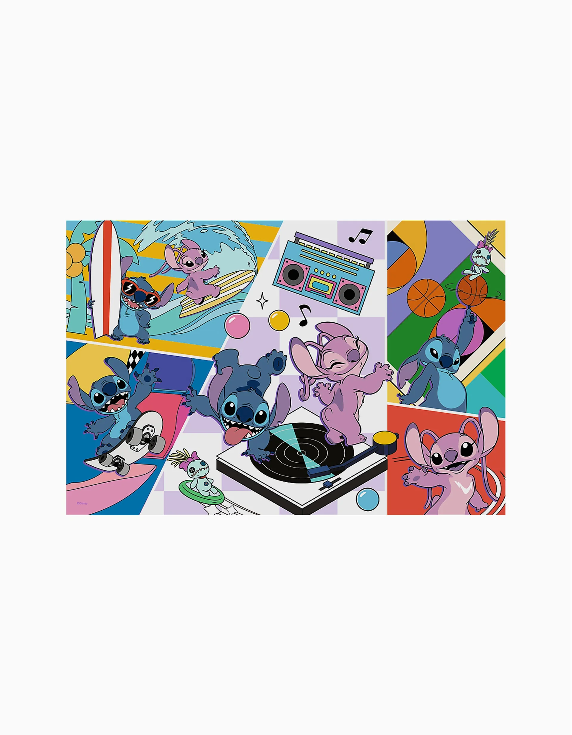 Puzzle Trefl 100 Pcs 'Lilo&Stitch Memories' 5Y+