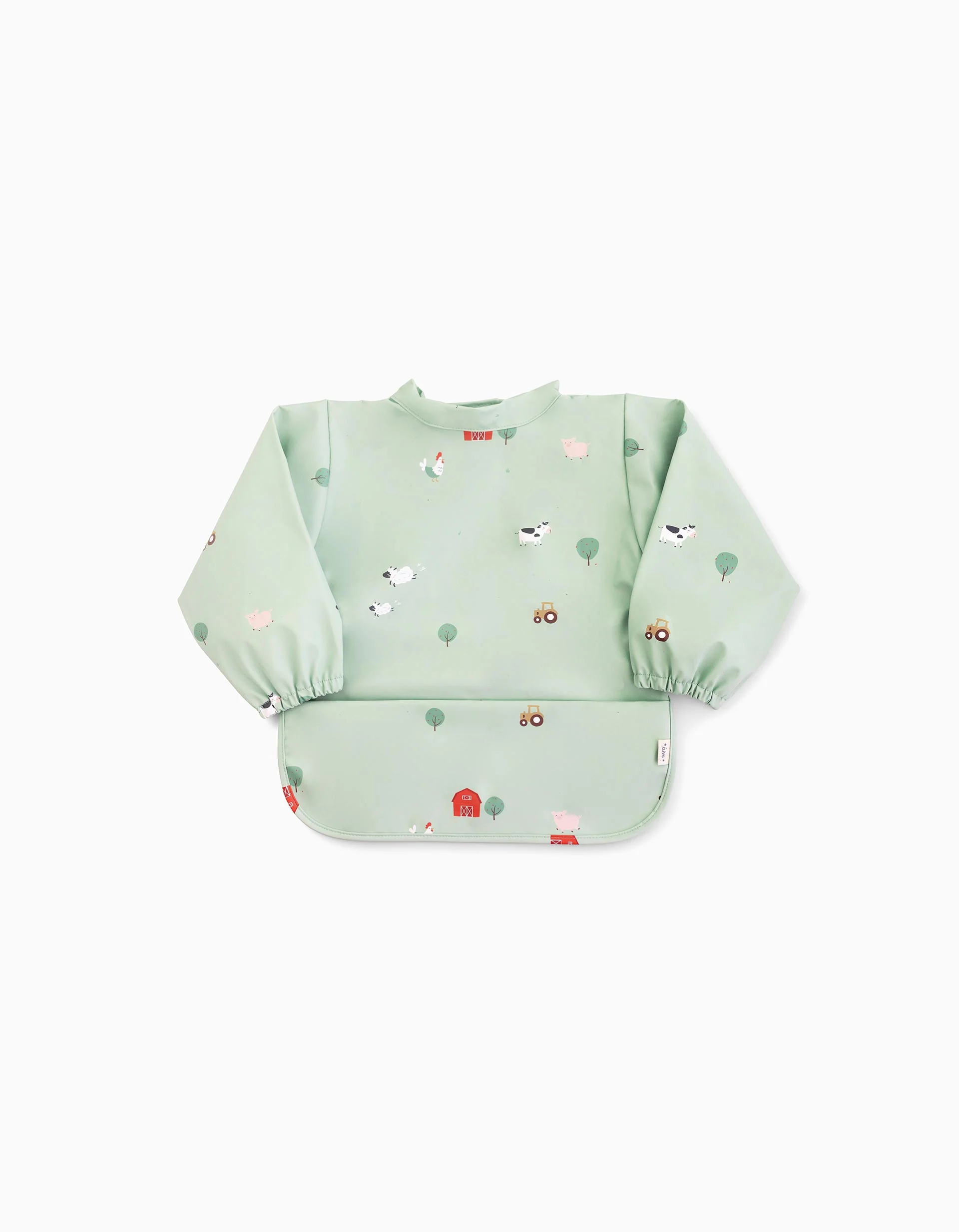 Saro Funny Farm Waterproof Bib with Sleeves