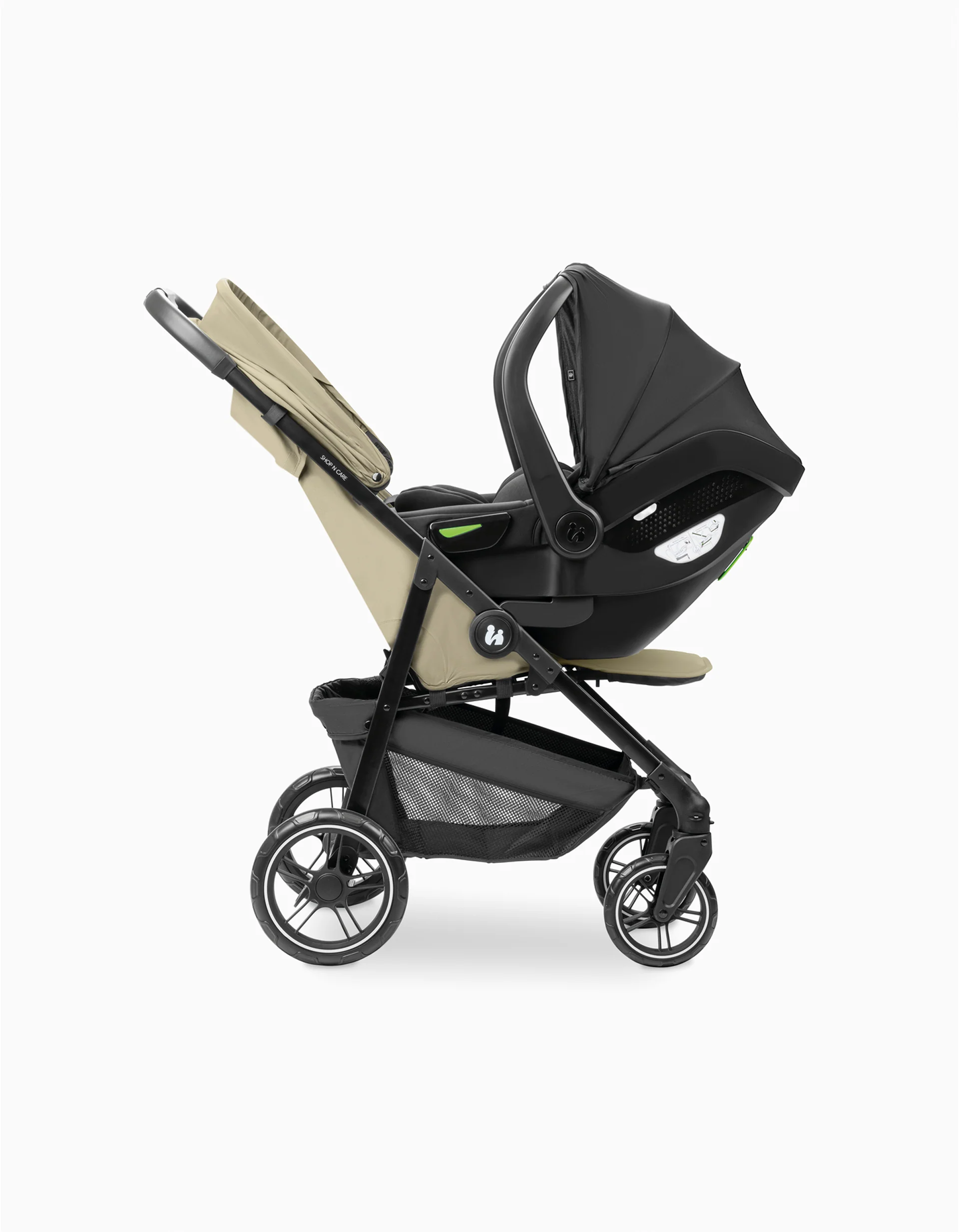 Travel System Hauck Shop N Care, Olive