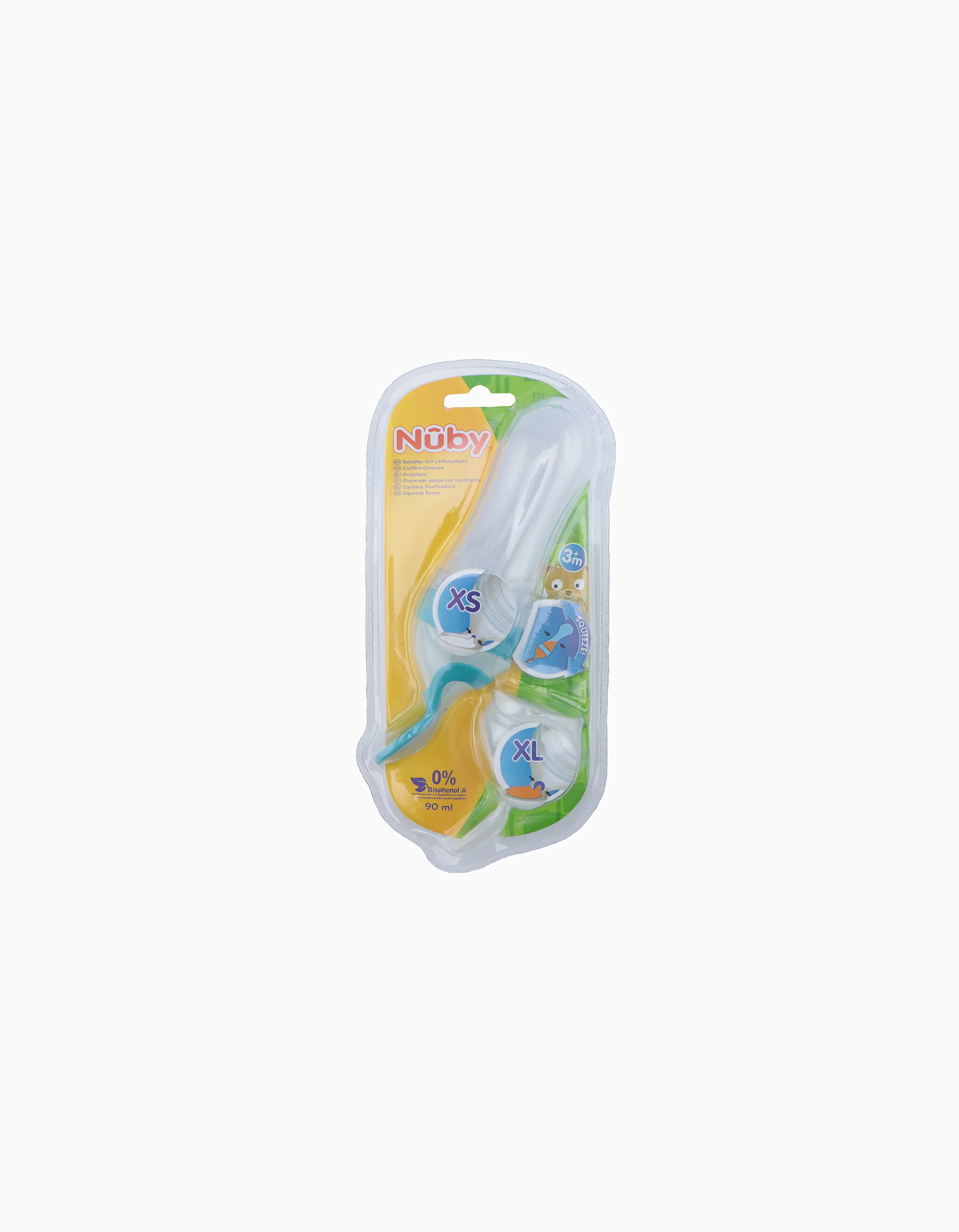 Feeding Spoon Nuby XS and XL 3M+, Assorted