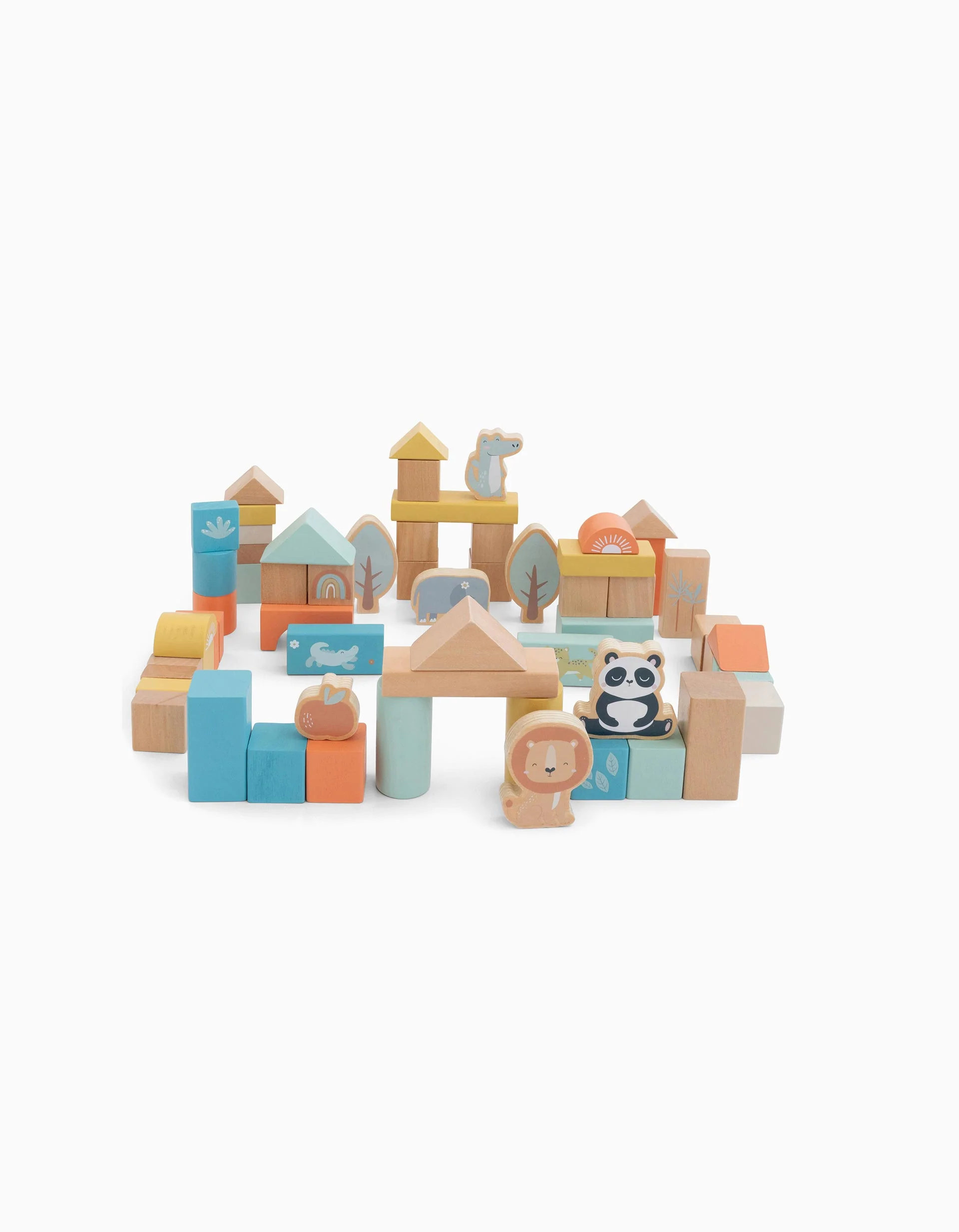 Saro Wooden Building Blocks 18M+