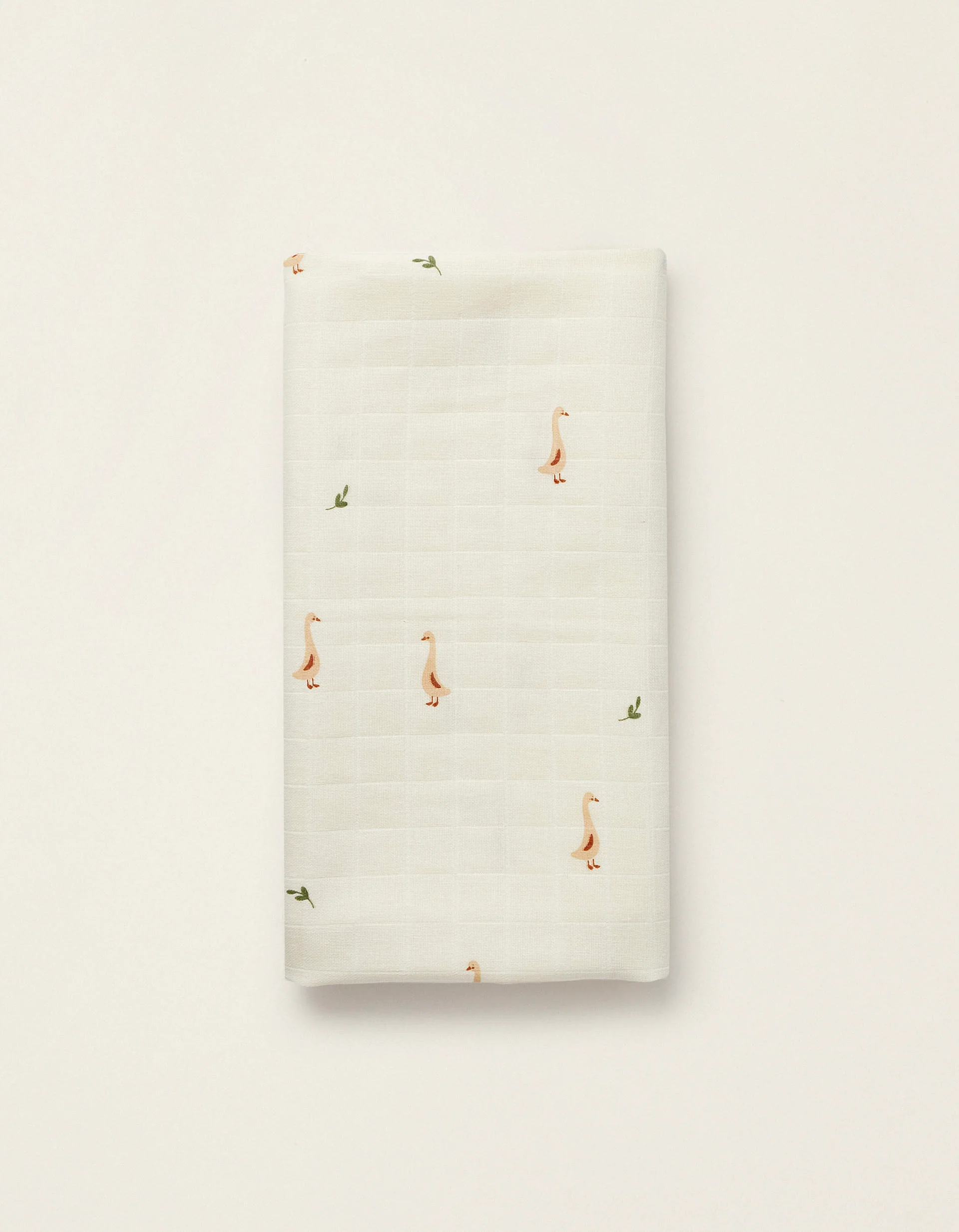 Organic Cotton Nappy Square Gloop! 100X100Cm, Farm