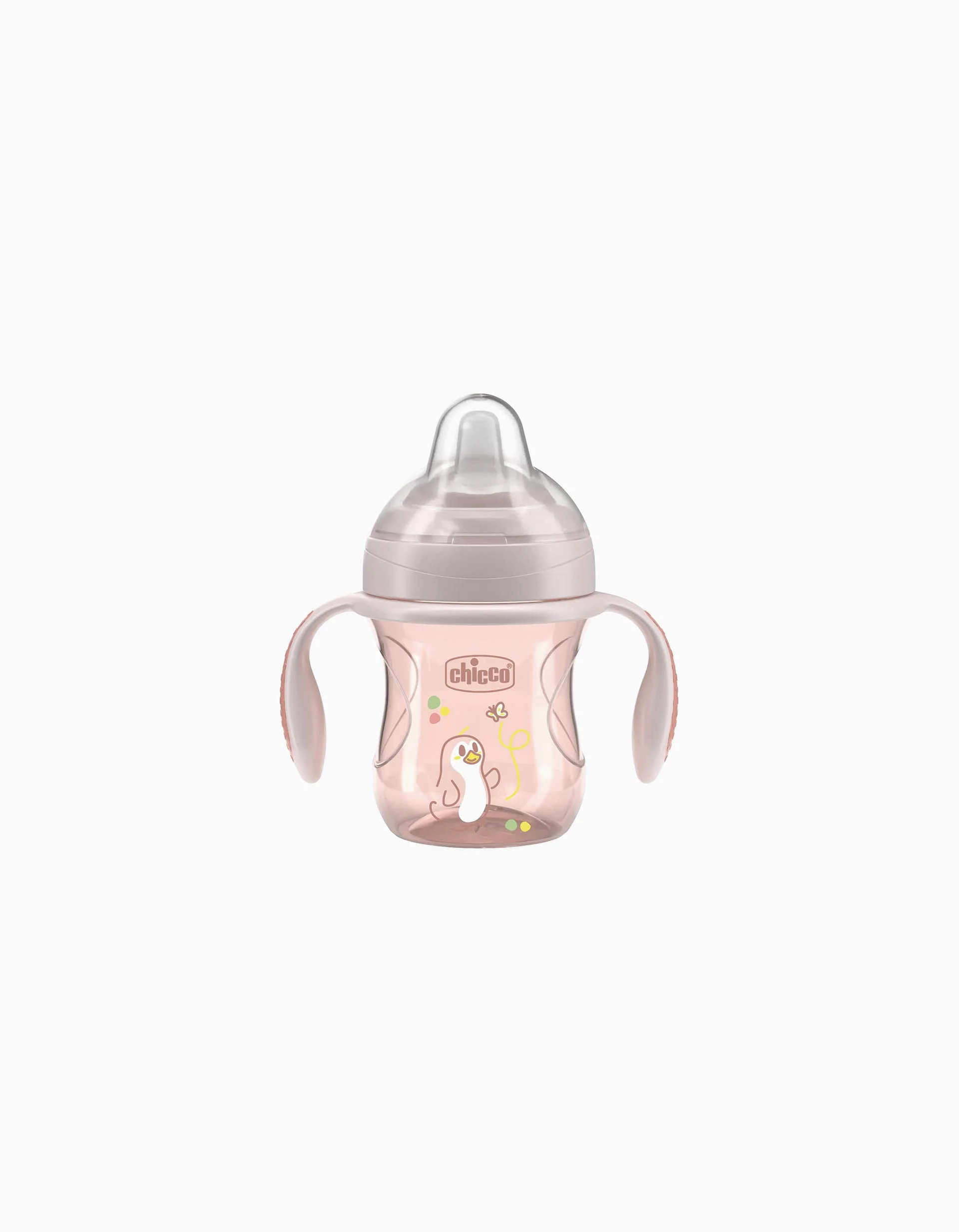Chicco Learning Cup with Handles 4M+, Pink