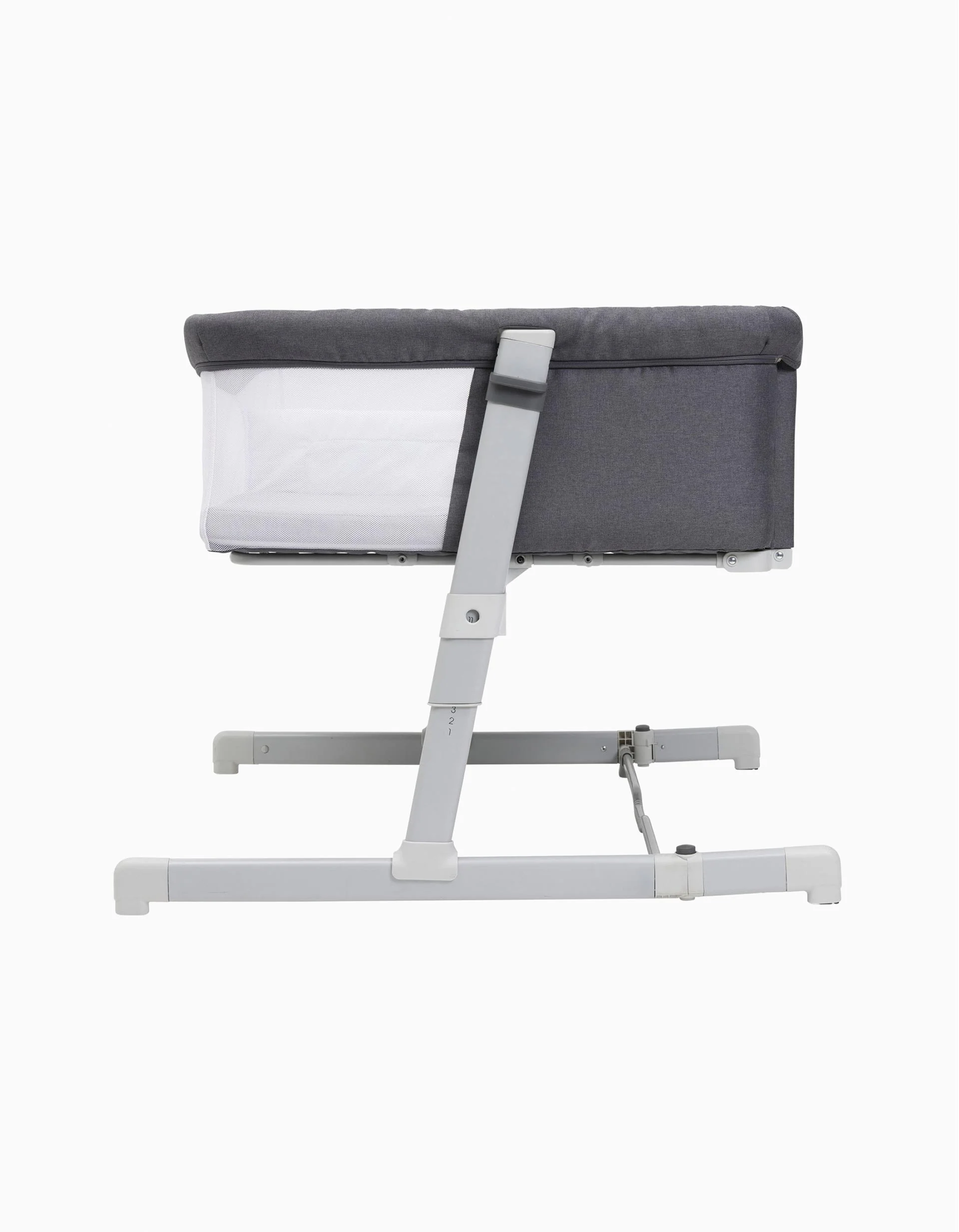 Chicco Next 2 Me Twins Magnet Grey Cot