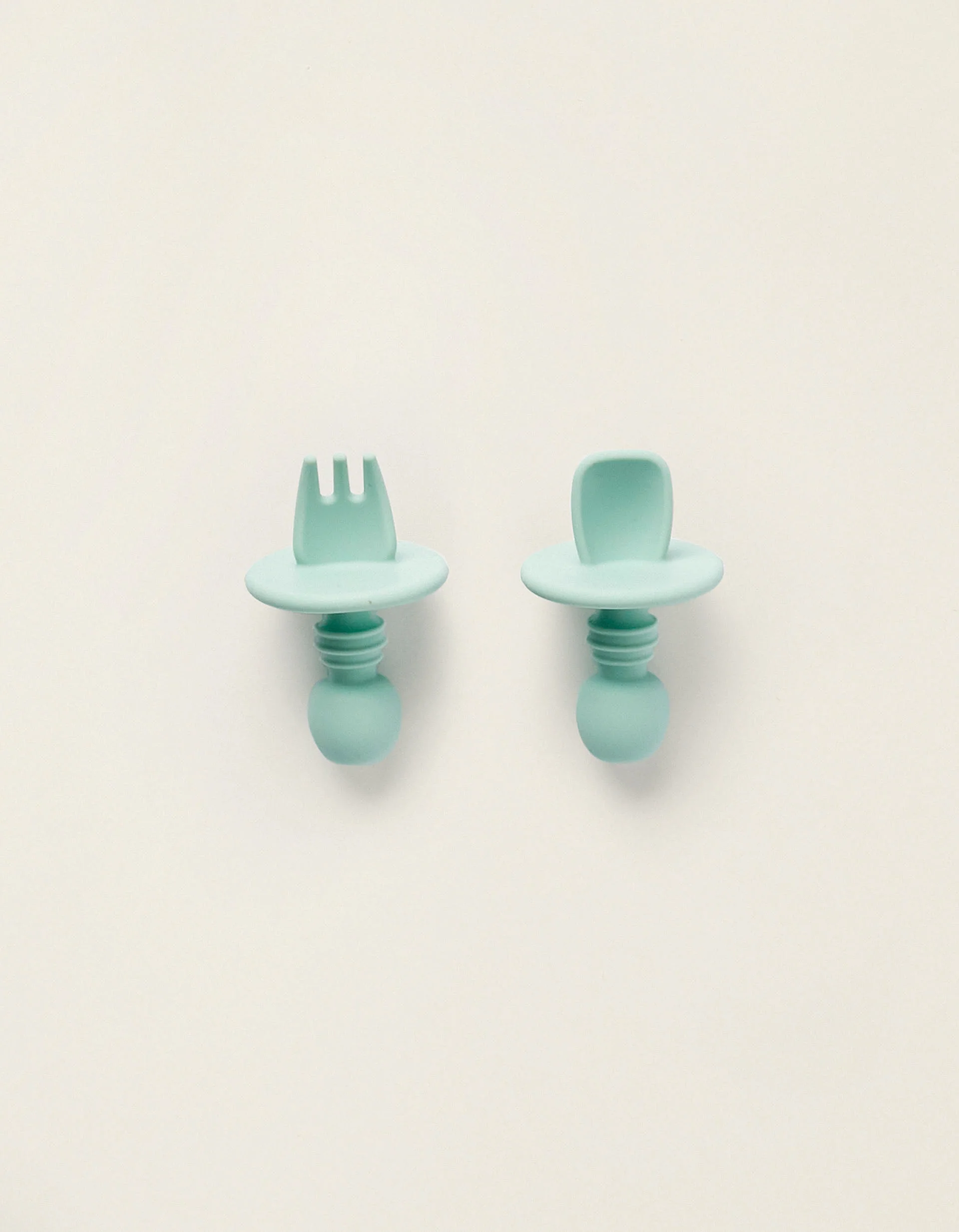 Anti-asphyxia Initiation Cutlery Kit Mint Saro
