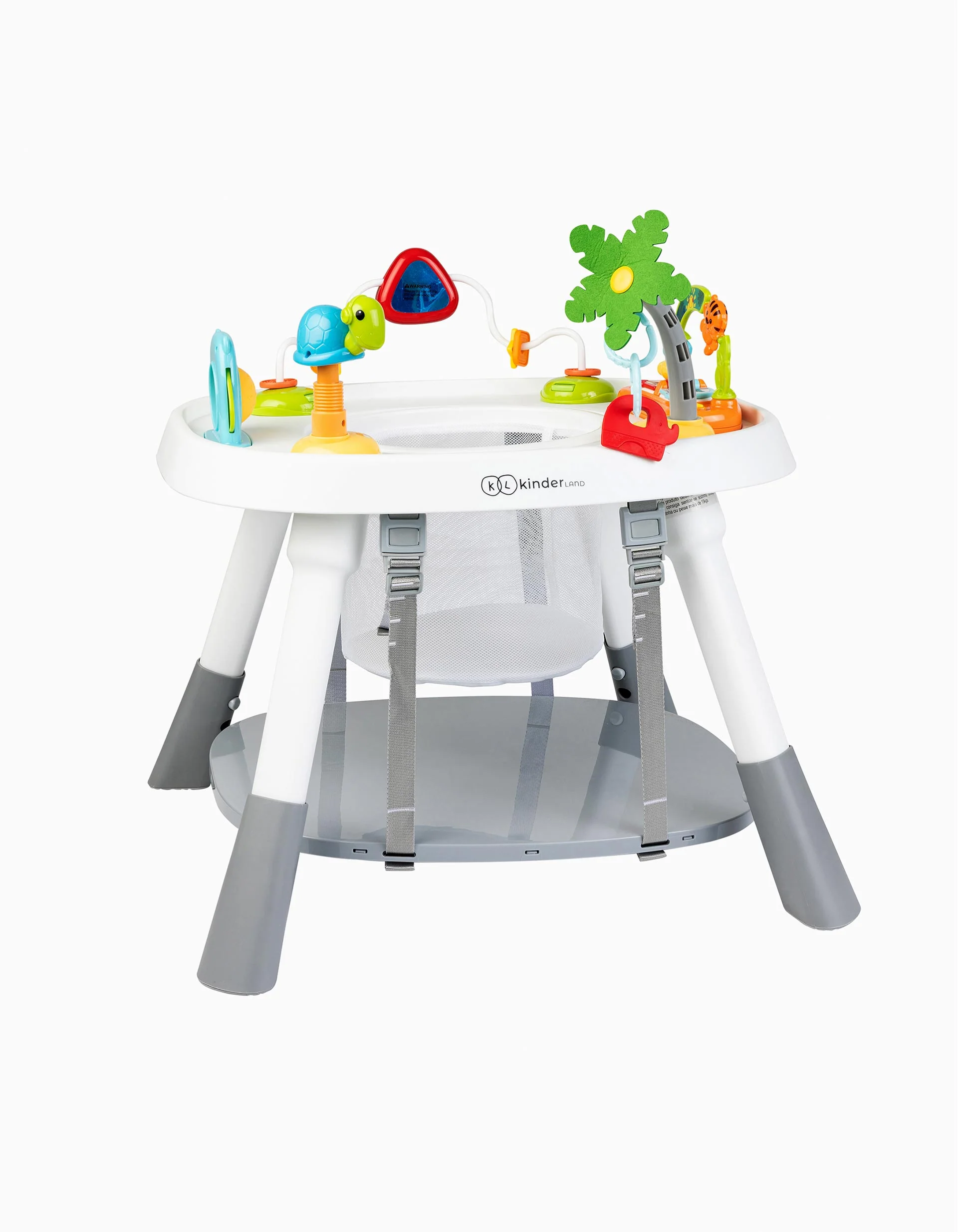 Safari Activities Table 3-in-1 Kinderland 6M+, Grey