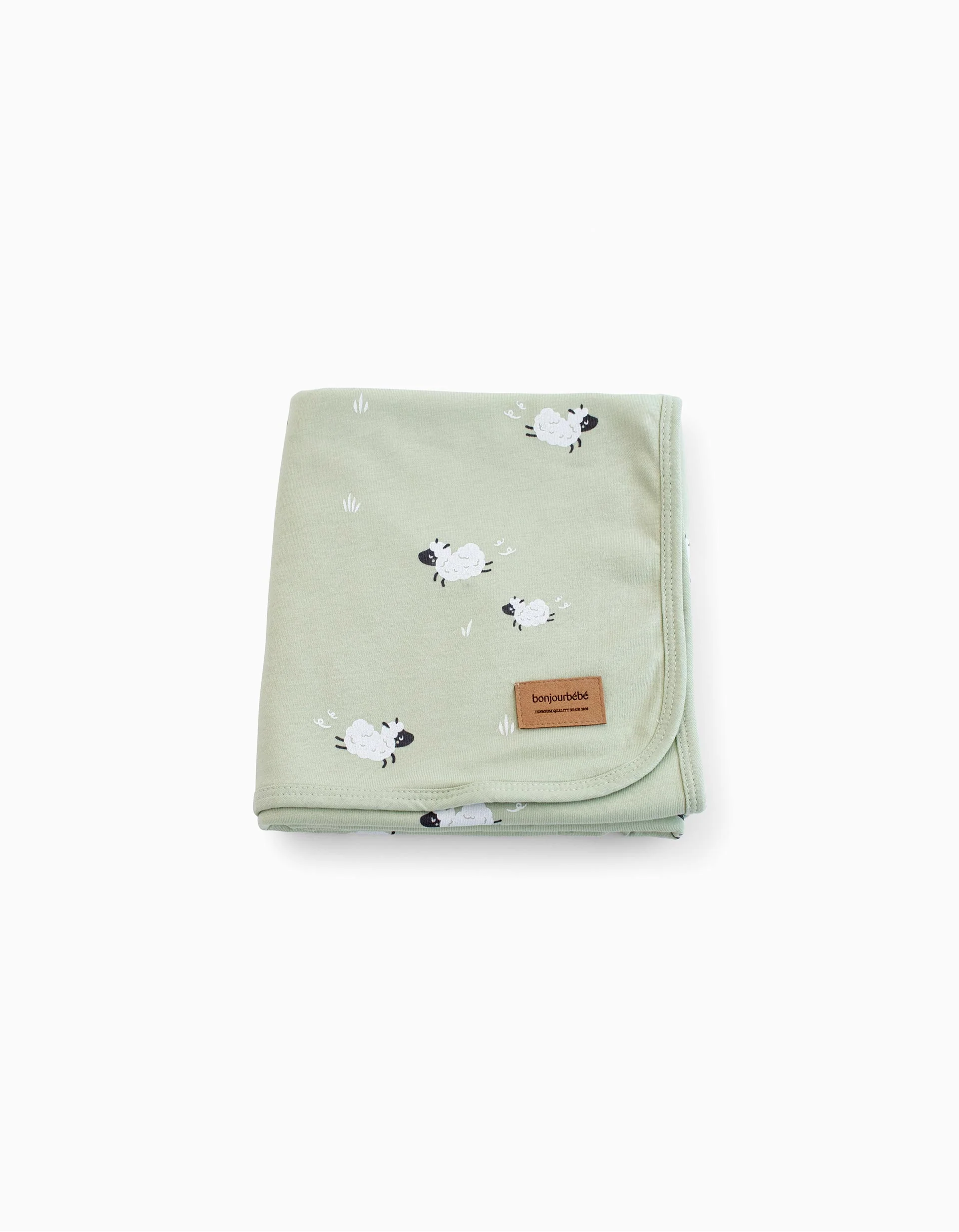 Cotton Swaddle Bonjour Bebe 65x80 Cm, Funny Farm