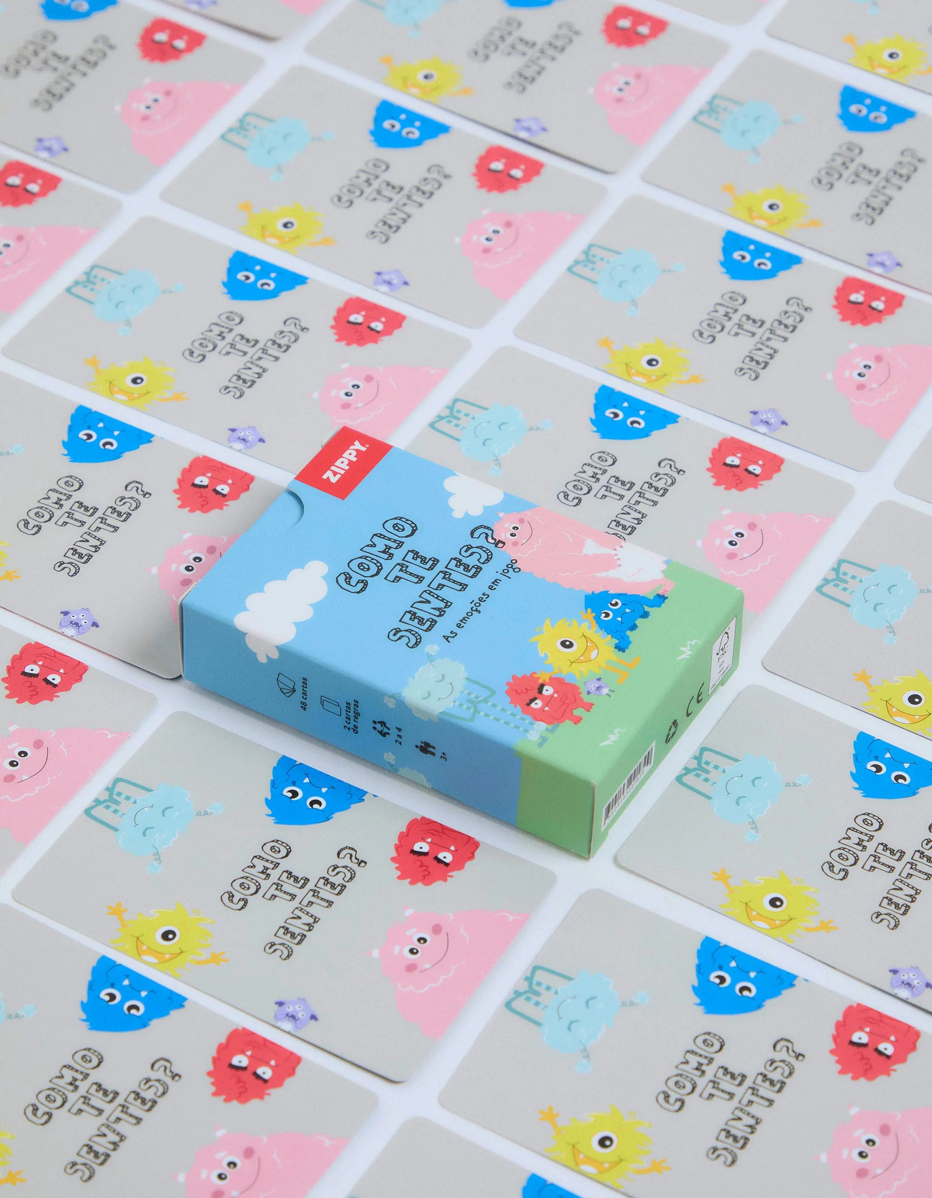 Jogo de Cartas sobre Emoções 'Como te Sentes?' 3A+