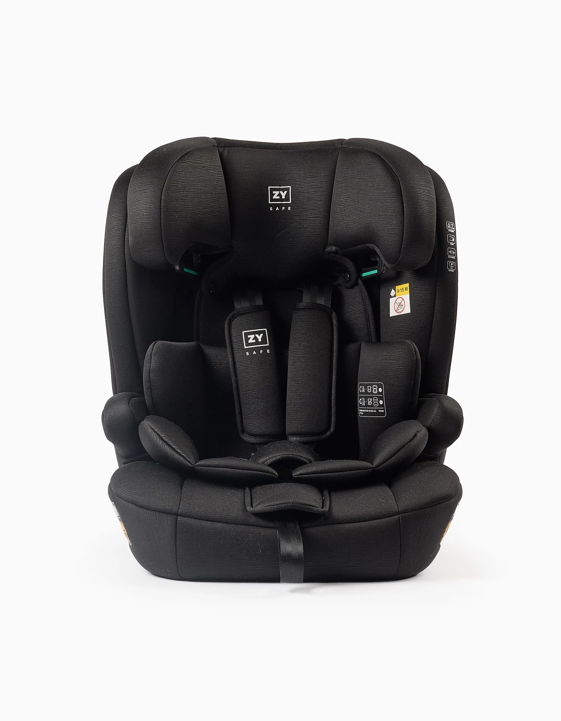 Car Seat I-Size ZY Primecare Fix III (76-150cm), Black