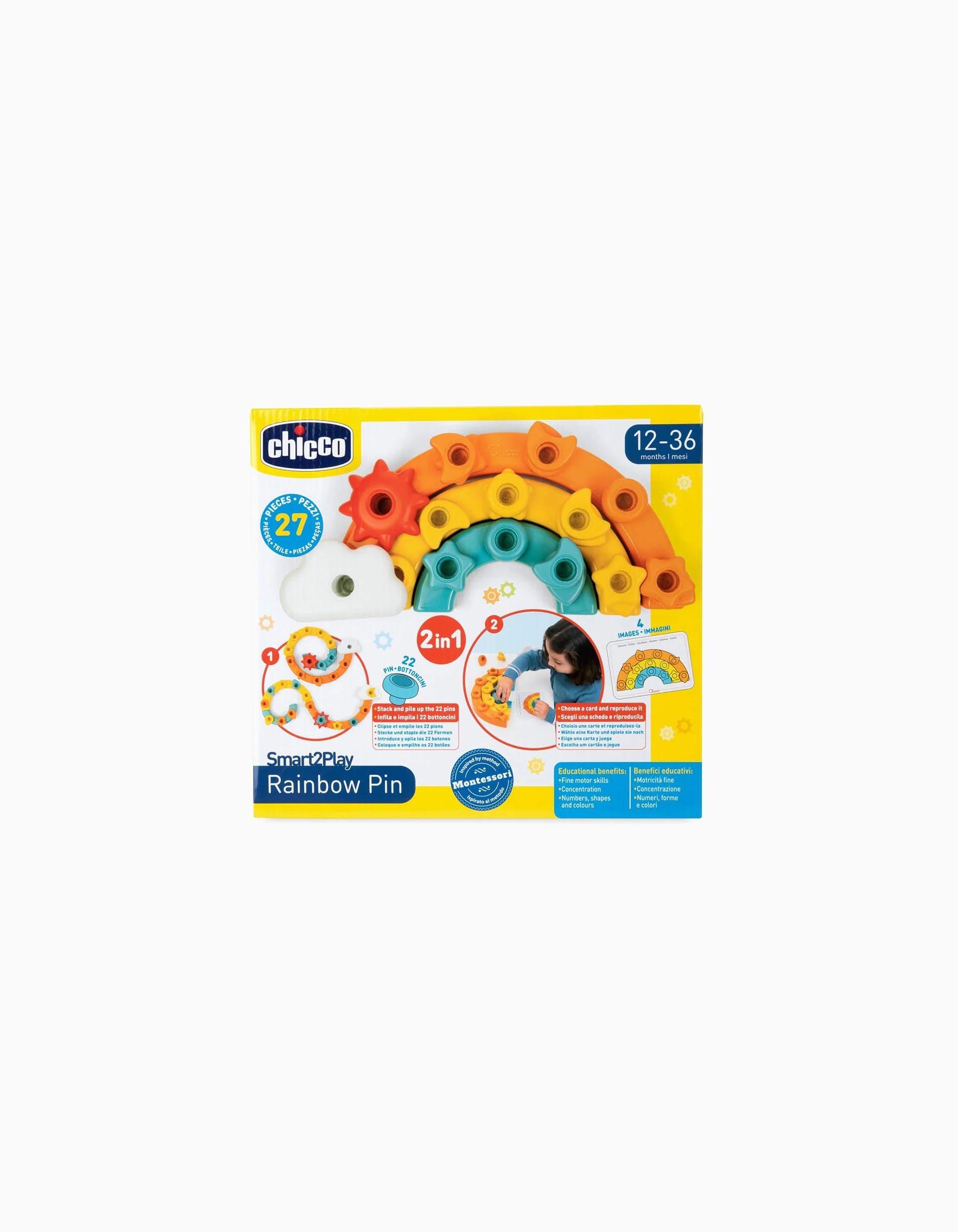Smart2Play Chicco Multi-Activity Rainbow 12M+
