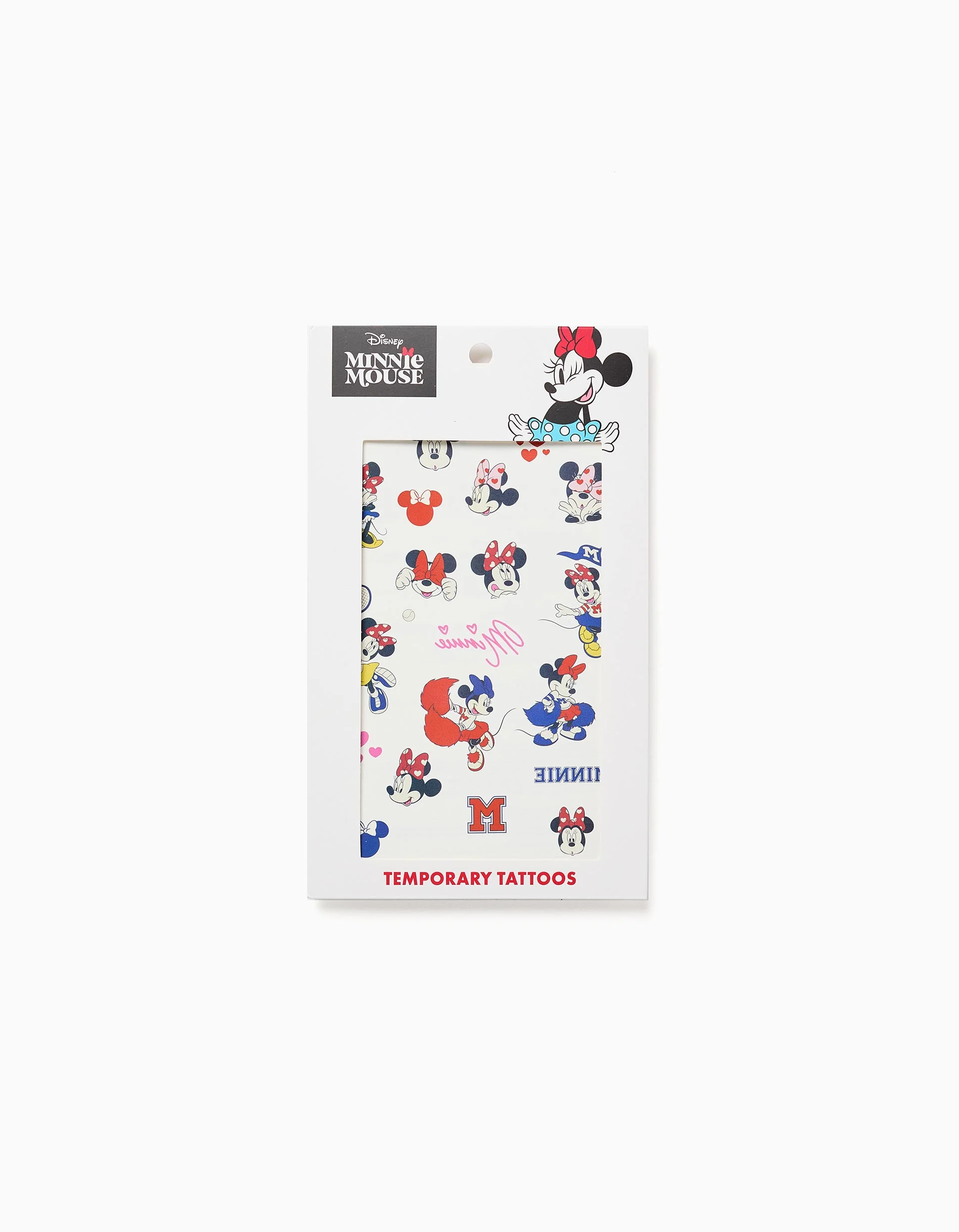 Temporary Tattoos with Minnie Mouse for Babies and Girls