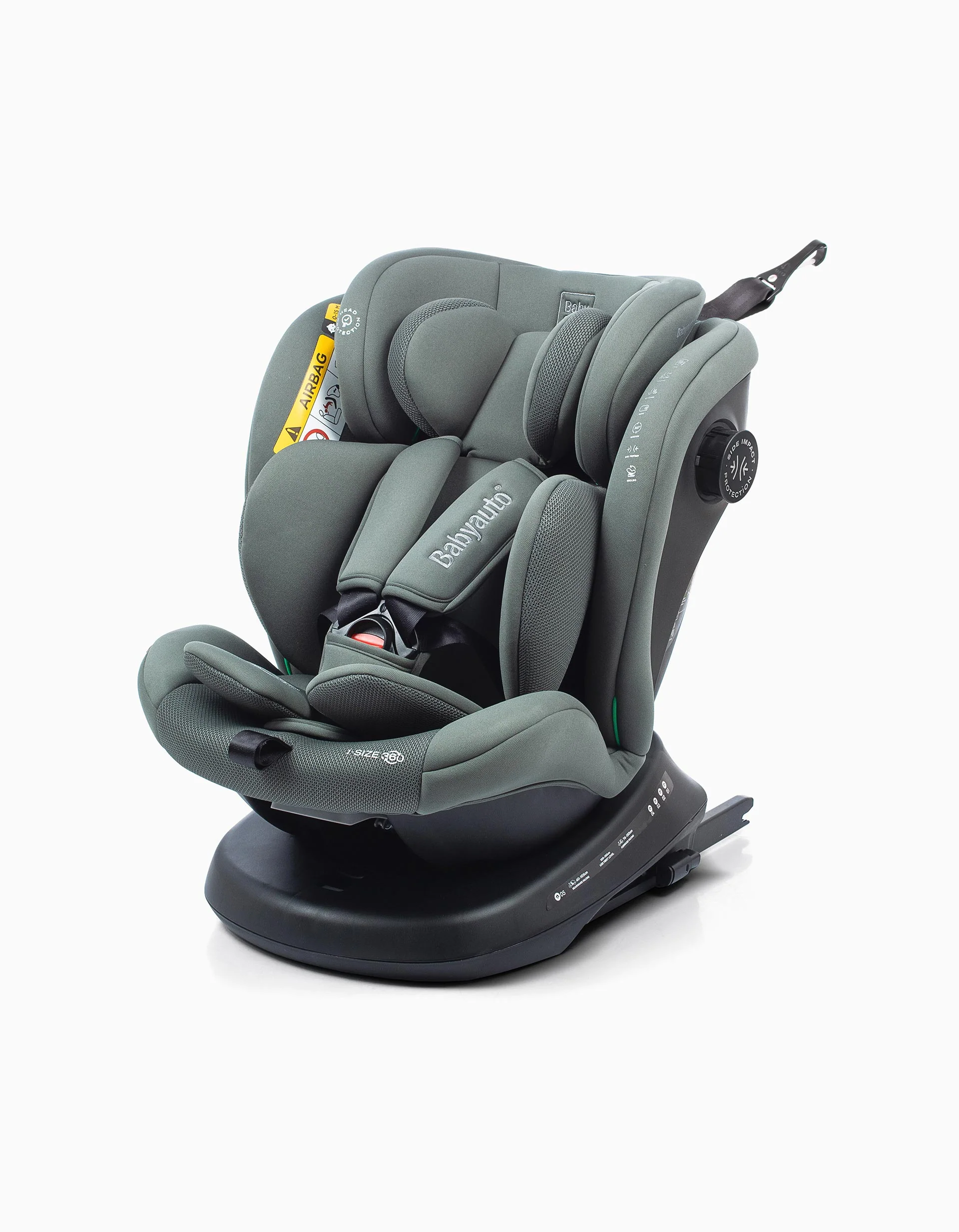 Valora Babyauto I Size Car Seat, Pine Green