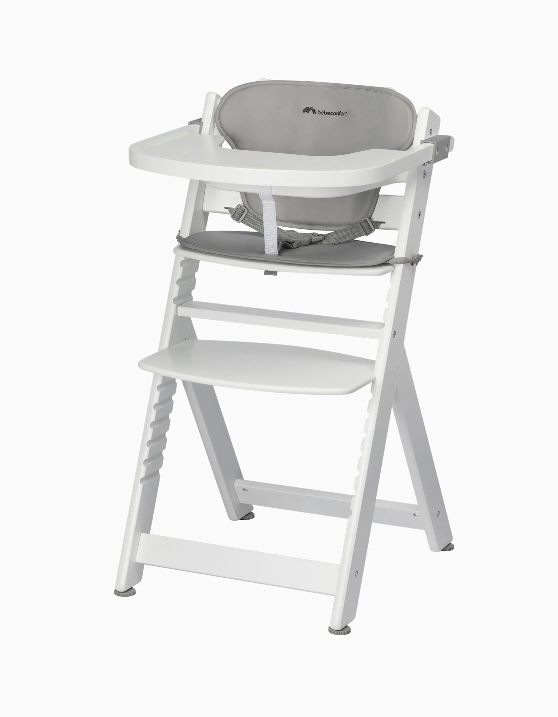 Bebe Confort Timba High Chair With Cushion, White