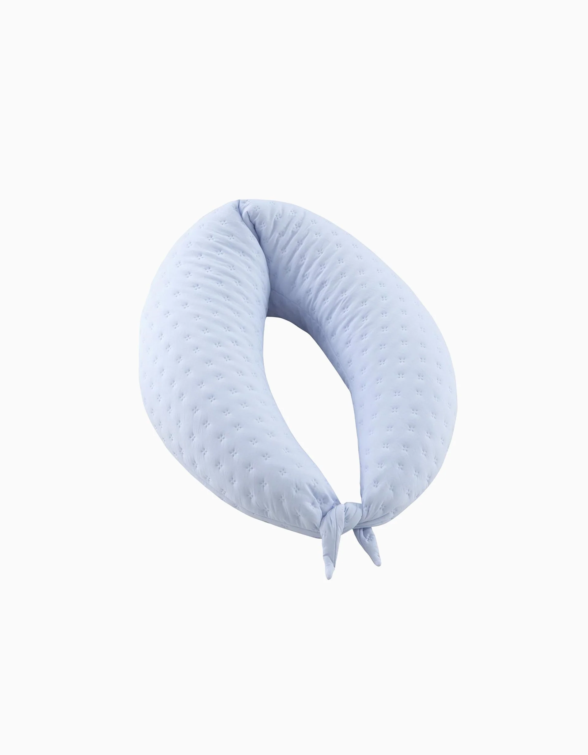 Breastfeeding Pillow Cambrass 80x185x16 cm, Soft Blue