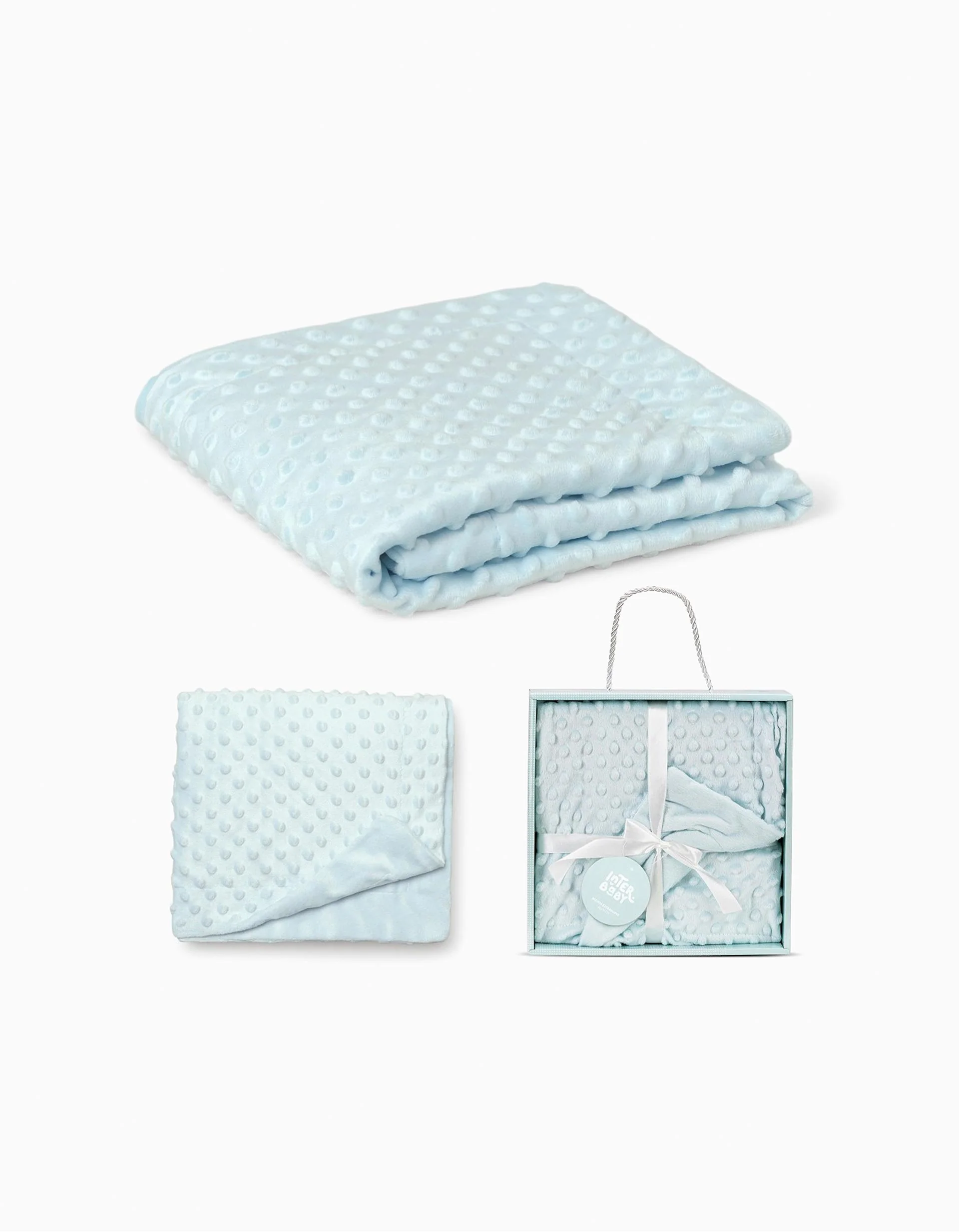 Extra Soft Bubble Blanket Interbaby 80x100 Cm, Green