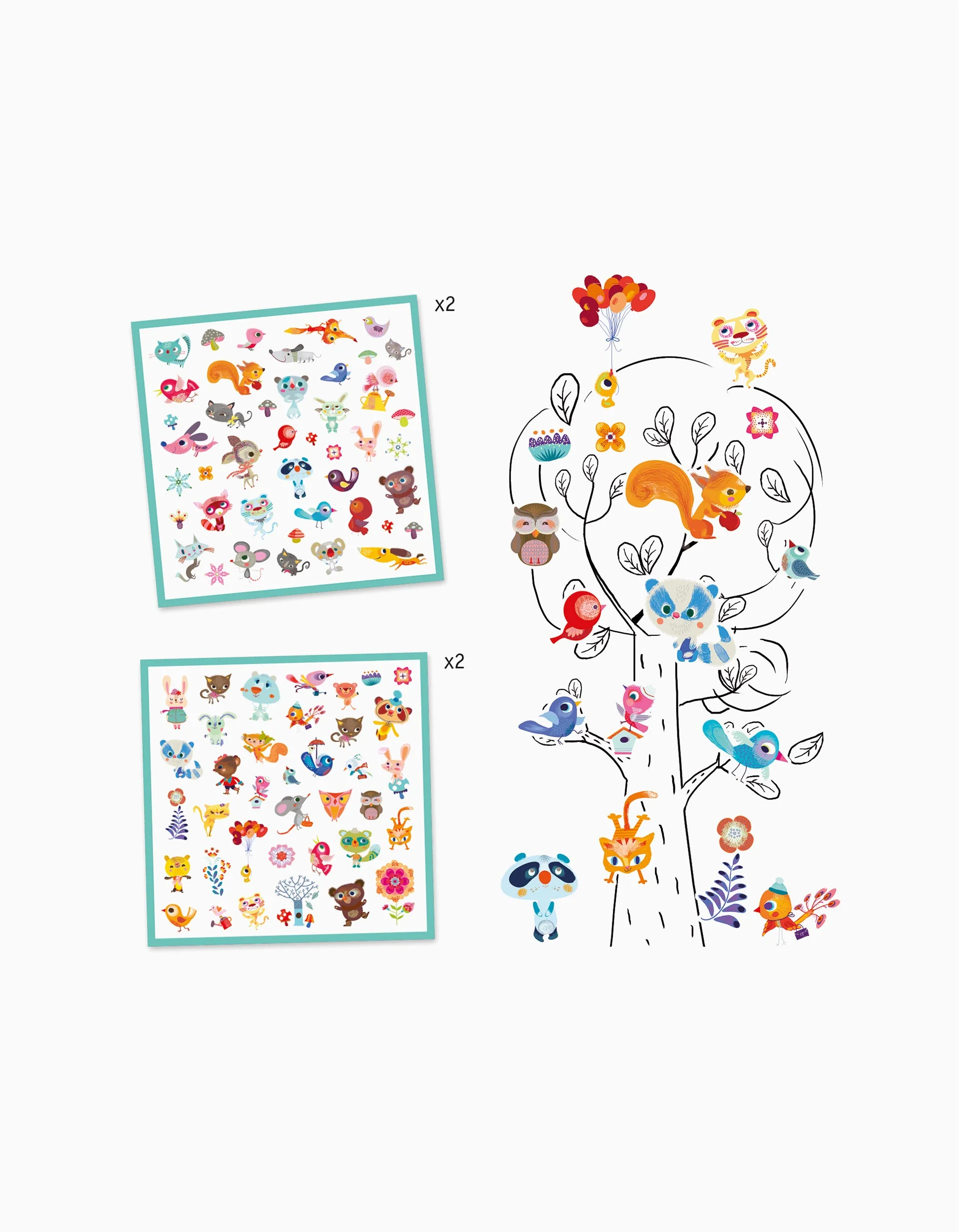 Djeco Stickers 160 Pcs